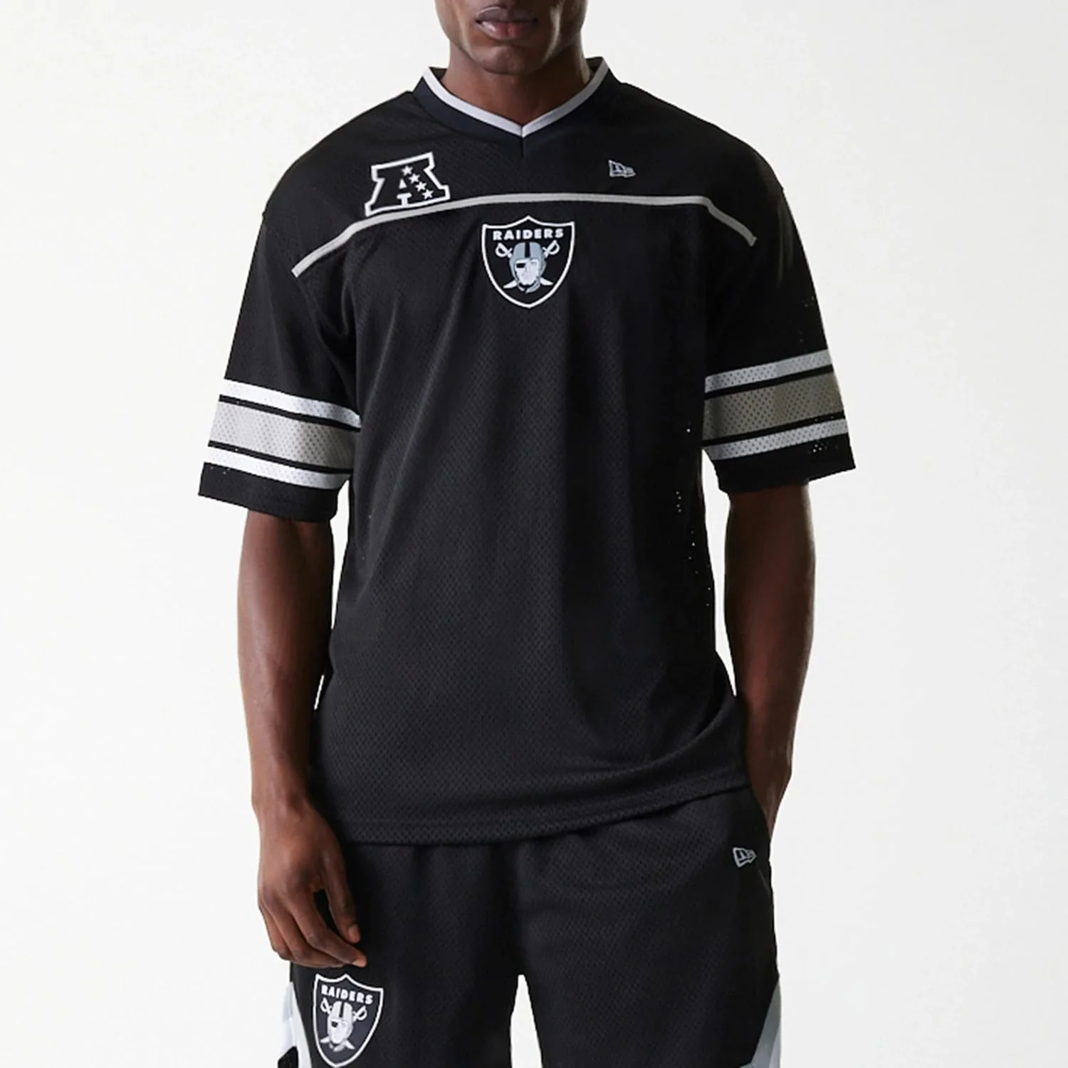 Las Vegas Raiders NFL Mesh Black Jersey - Image 3