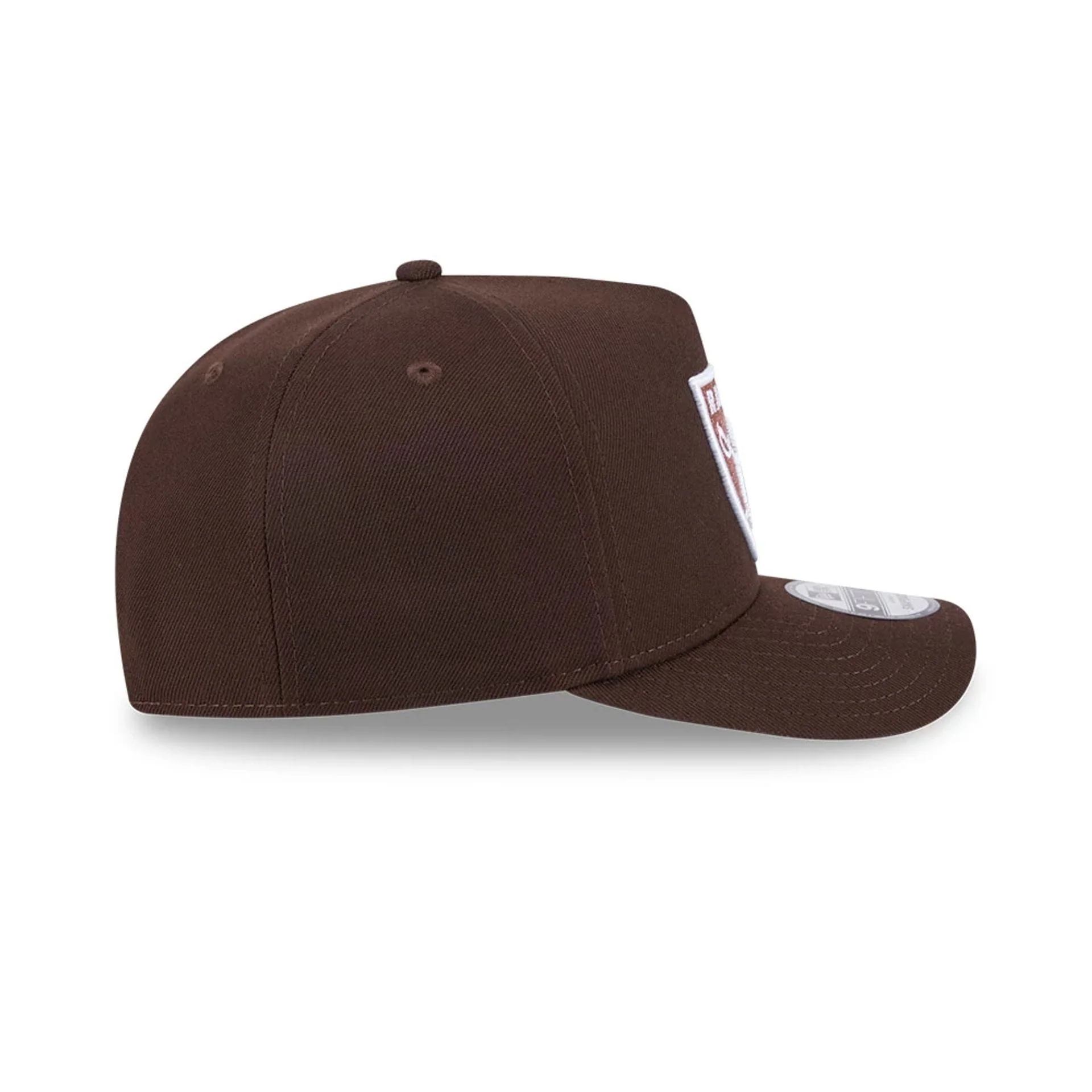 Las Vegas Raiders NFL Metallic Dark Brown 9FIFTY A-Frame Snapback Adjustable Cap - Image 6
