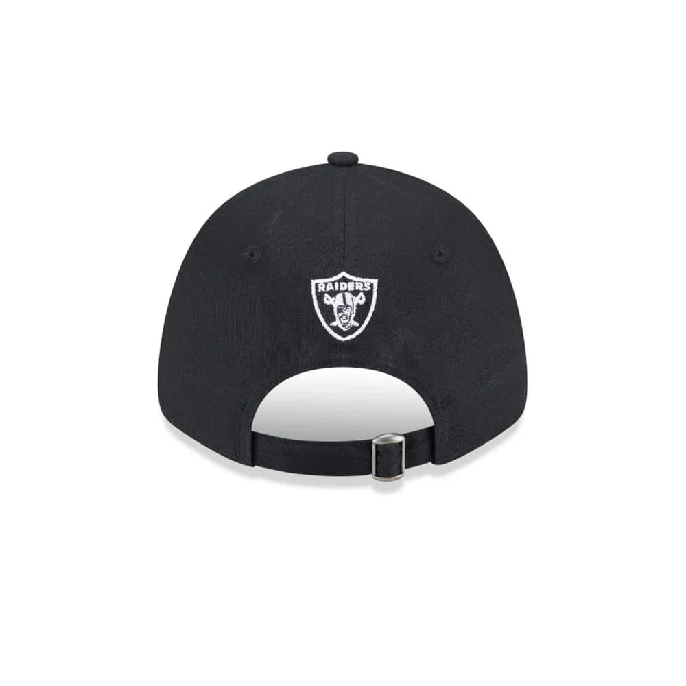 Las Vegas Raiders NFL Mix League Black 9FORTY Adjustable Cap - Image 4