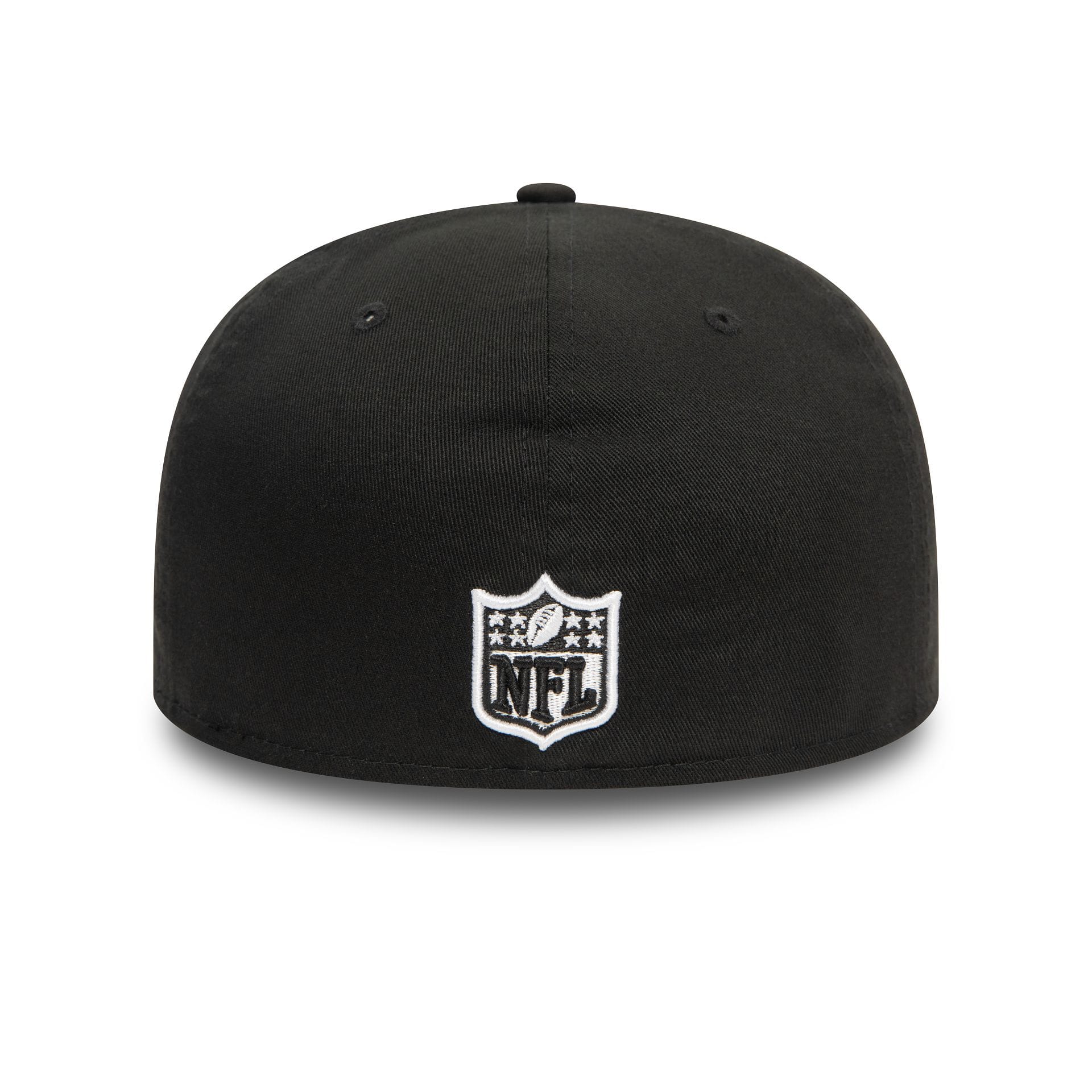 Las Vegas Raiders NFL Official Team Colours Black 59FIFTY Fitted Cap - Image 2