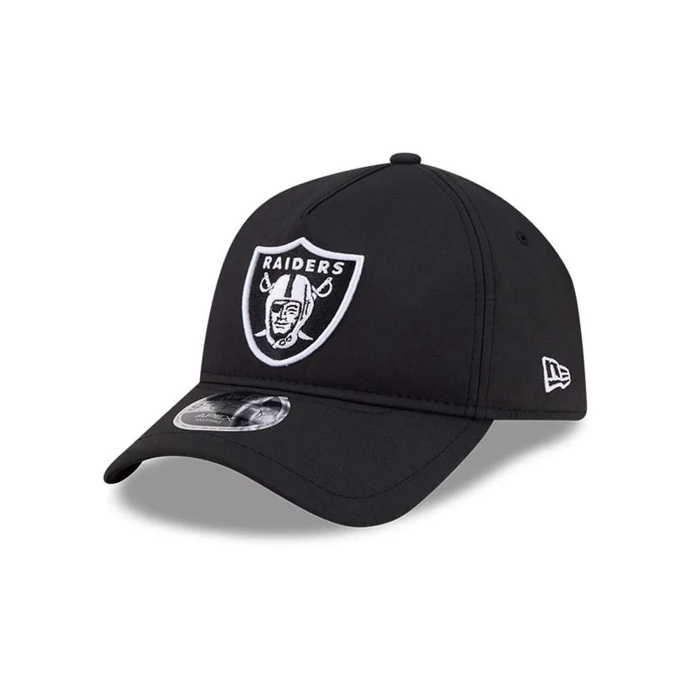 Las Vegas Raiders NFL Quickstrike Black 9FORTY Apex Adjustable Cap