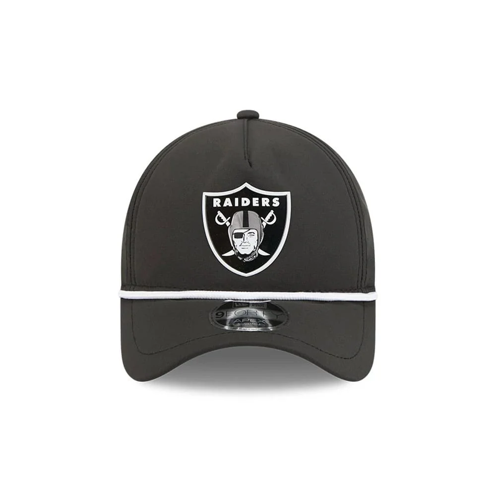 Las Vegas Raiders NFL Quickstrike Black 9FORTY Apex Adjustable Cap - Image 2