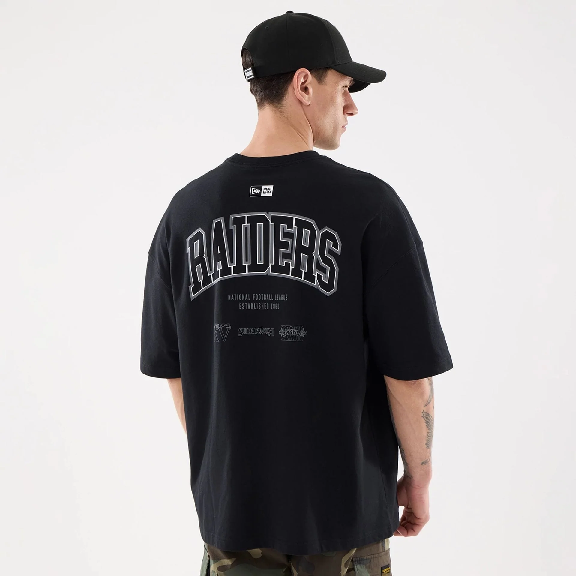 Las Vegas Raiders NFL Raiders Wear Black Oversized T-Shirt - Image 2