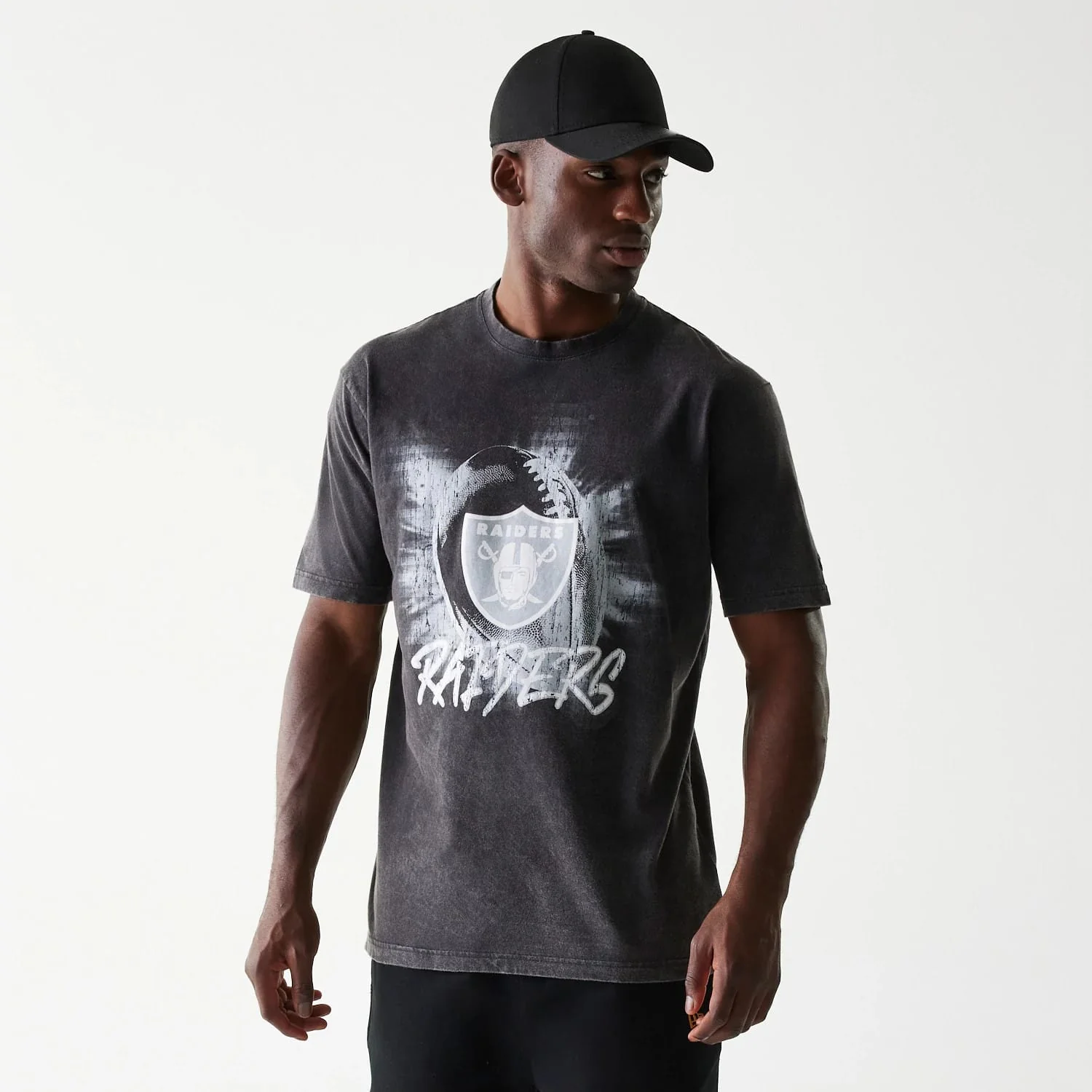 Las Vegas Raiders NFL Sport Night Black T-Shirt