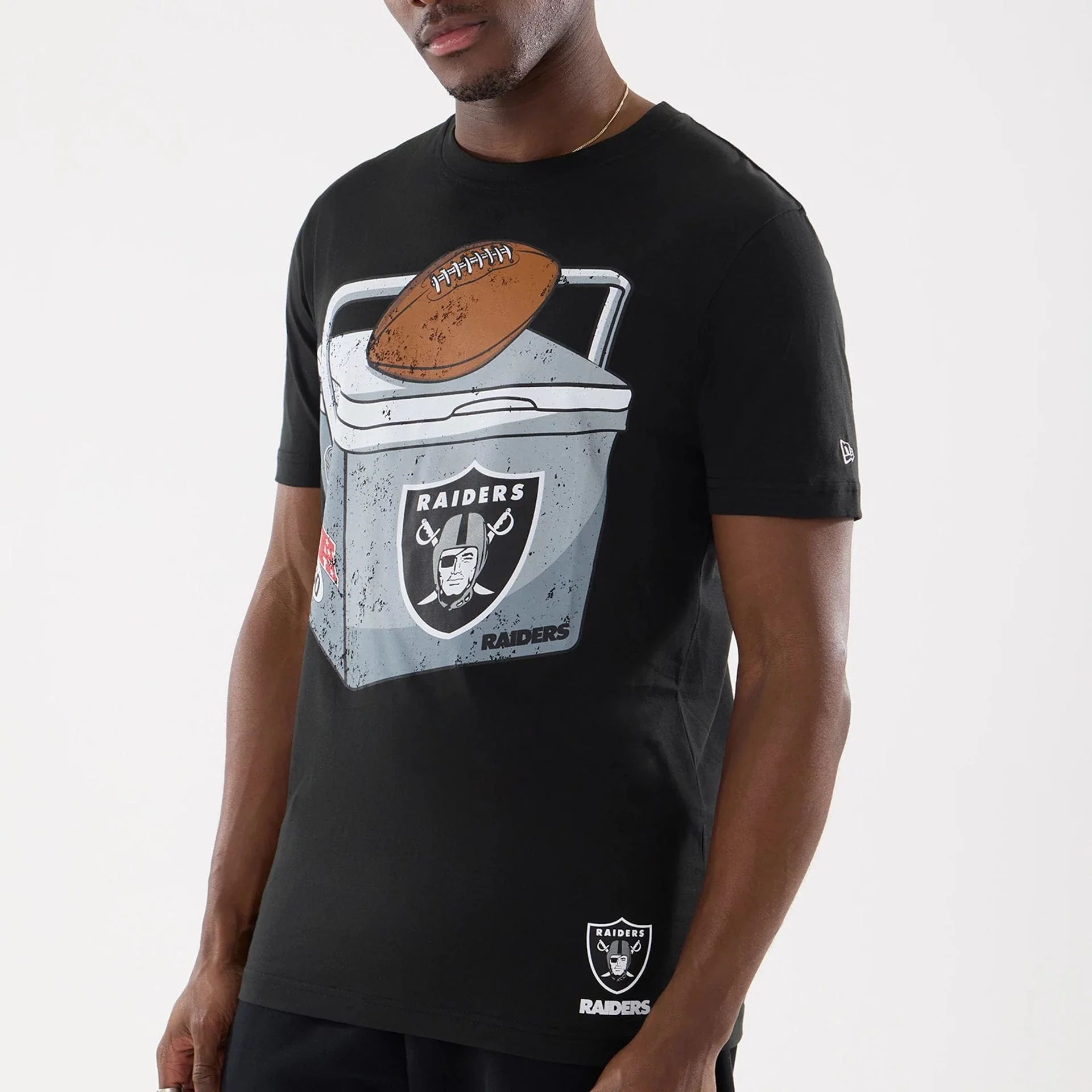 Las Vegas Raiders NFL Training 2026 Black T-Shirt - Image 3