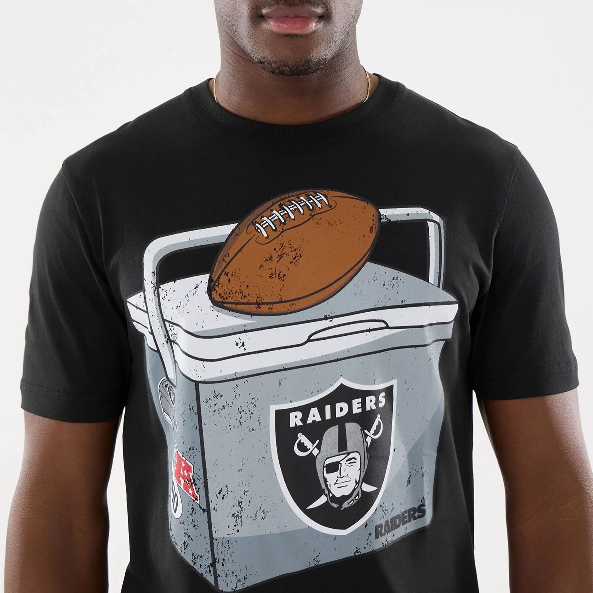 Las Vegas Raiders NFL Training 2026 Black T-Shirt - Image 6