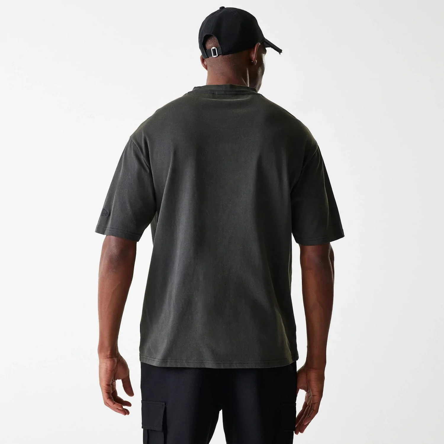 Las Vegas Raiders NFL Washed Super Bowl Grey Oversized T-Shirt - Image 2