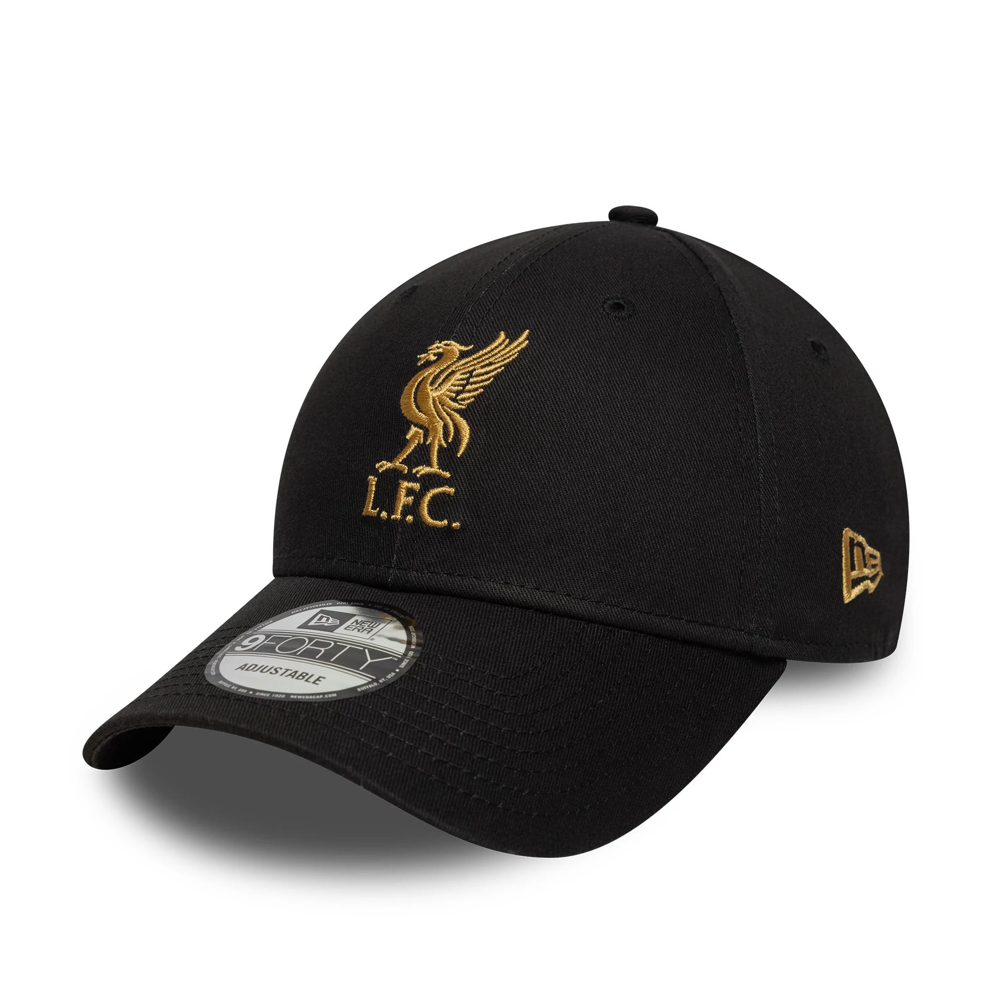 Liverpool Football Club Core Black 9FORTY Adjustable Cap