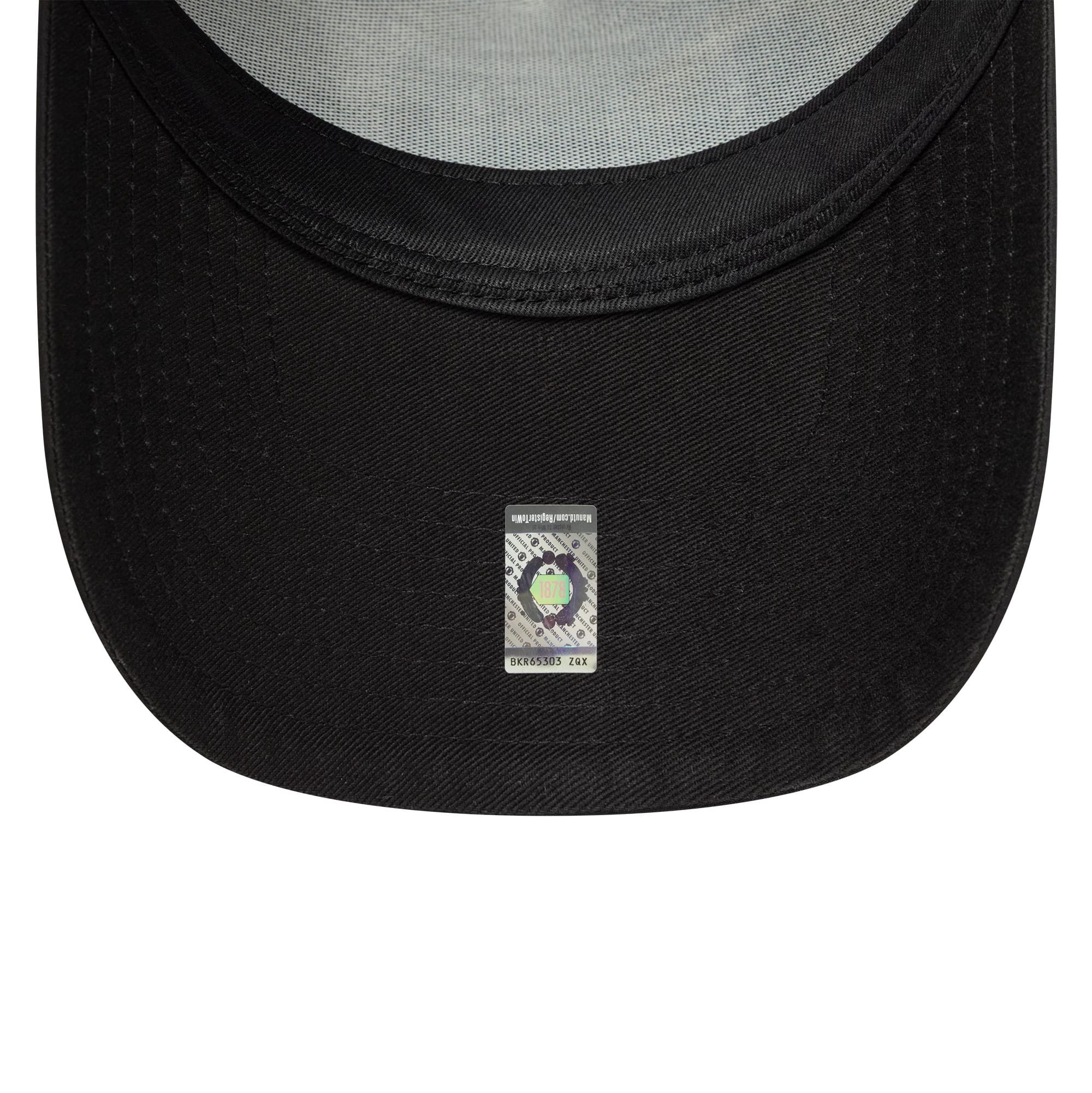 Manchester United FC Reflective Black 9FORTY A-Frame Trucker Cap - Image 5
