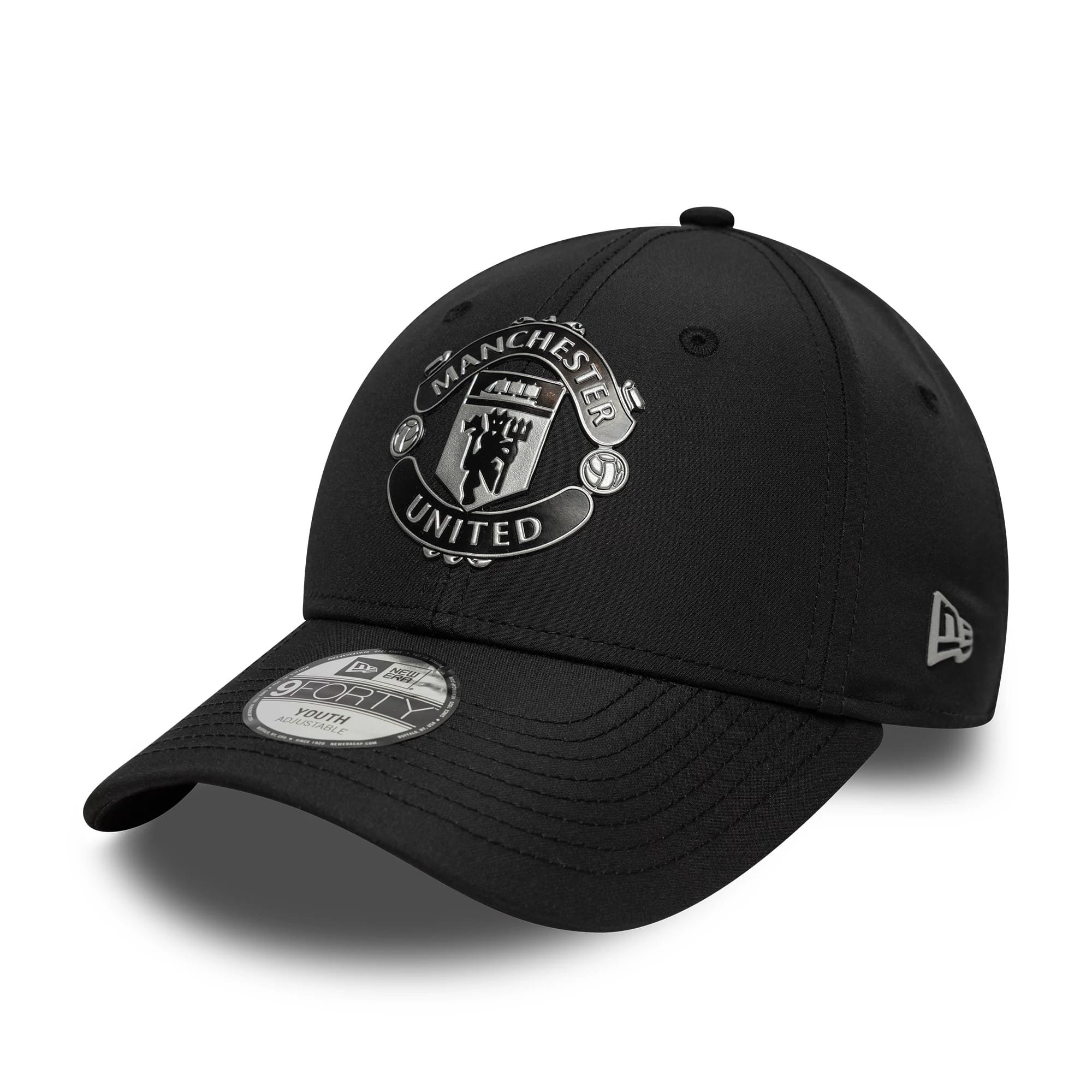 Manchester United FC Youth Reflective Black 9FORTY Cap