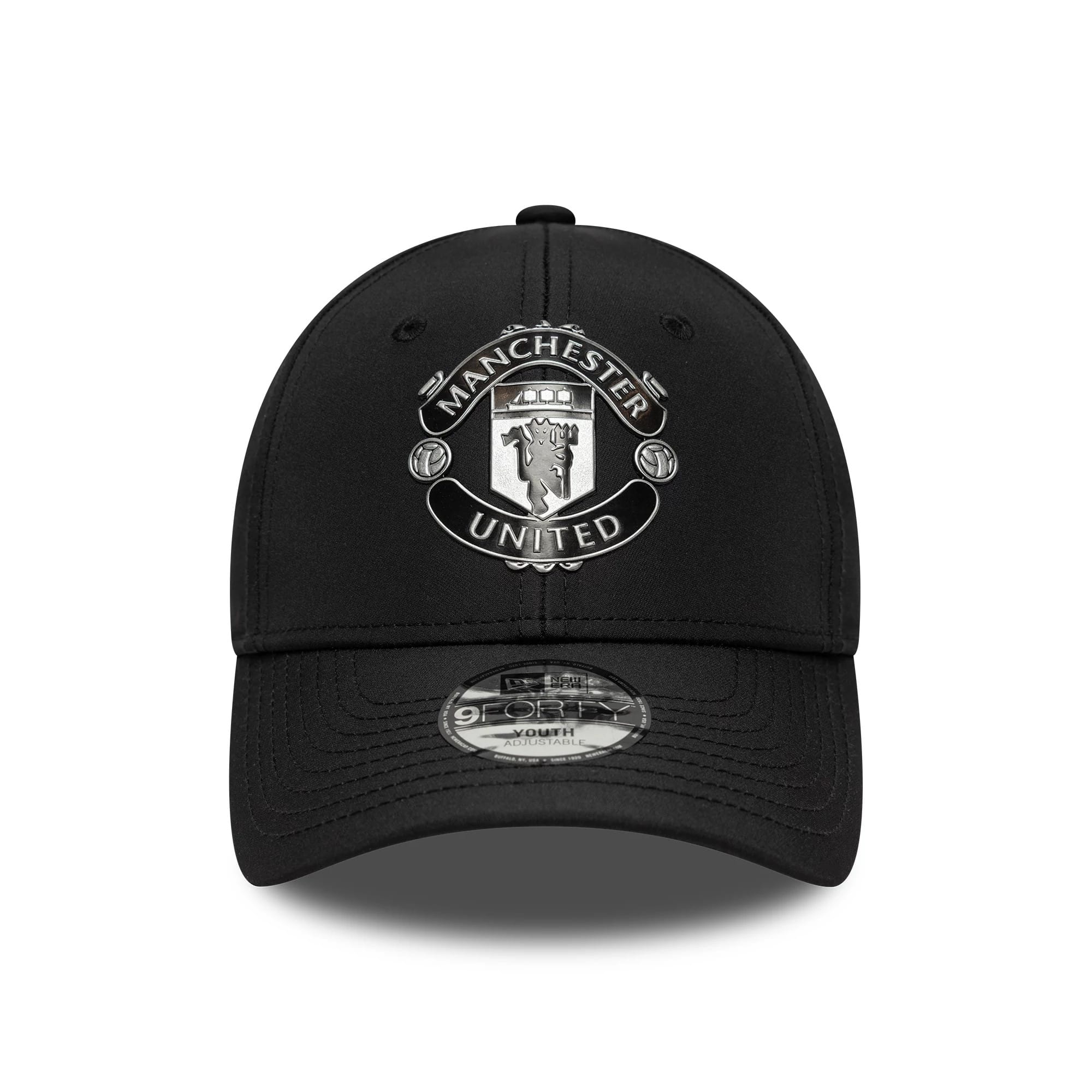 Manchester United FC Youth Reflective Black 9FORTY Cap - Image 2