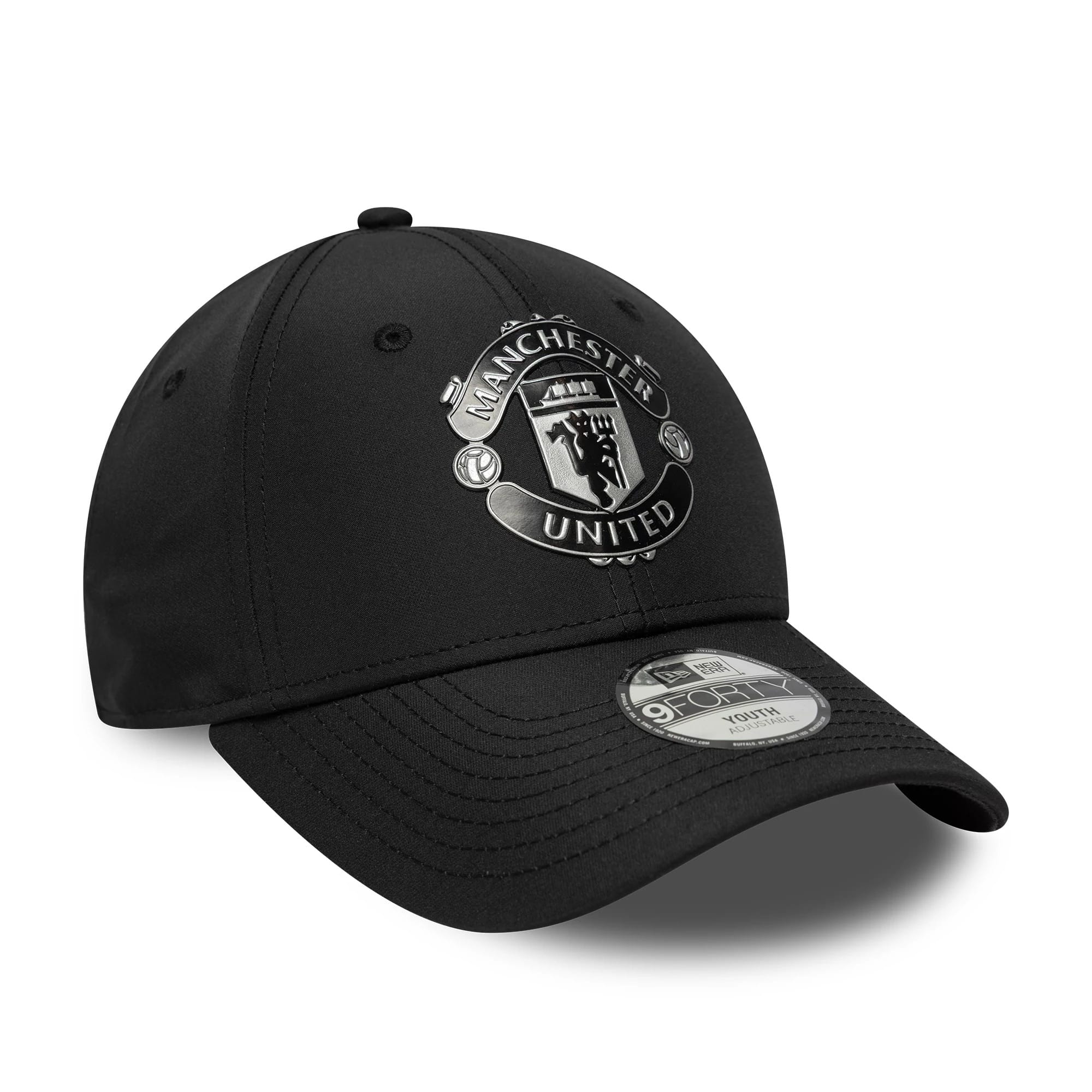 Manchester United FC Youth Reflective Black 9FORTY Cap - Image 3