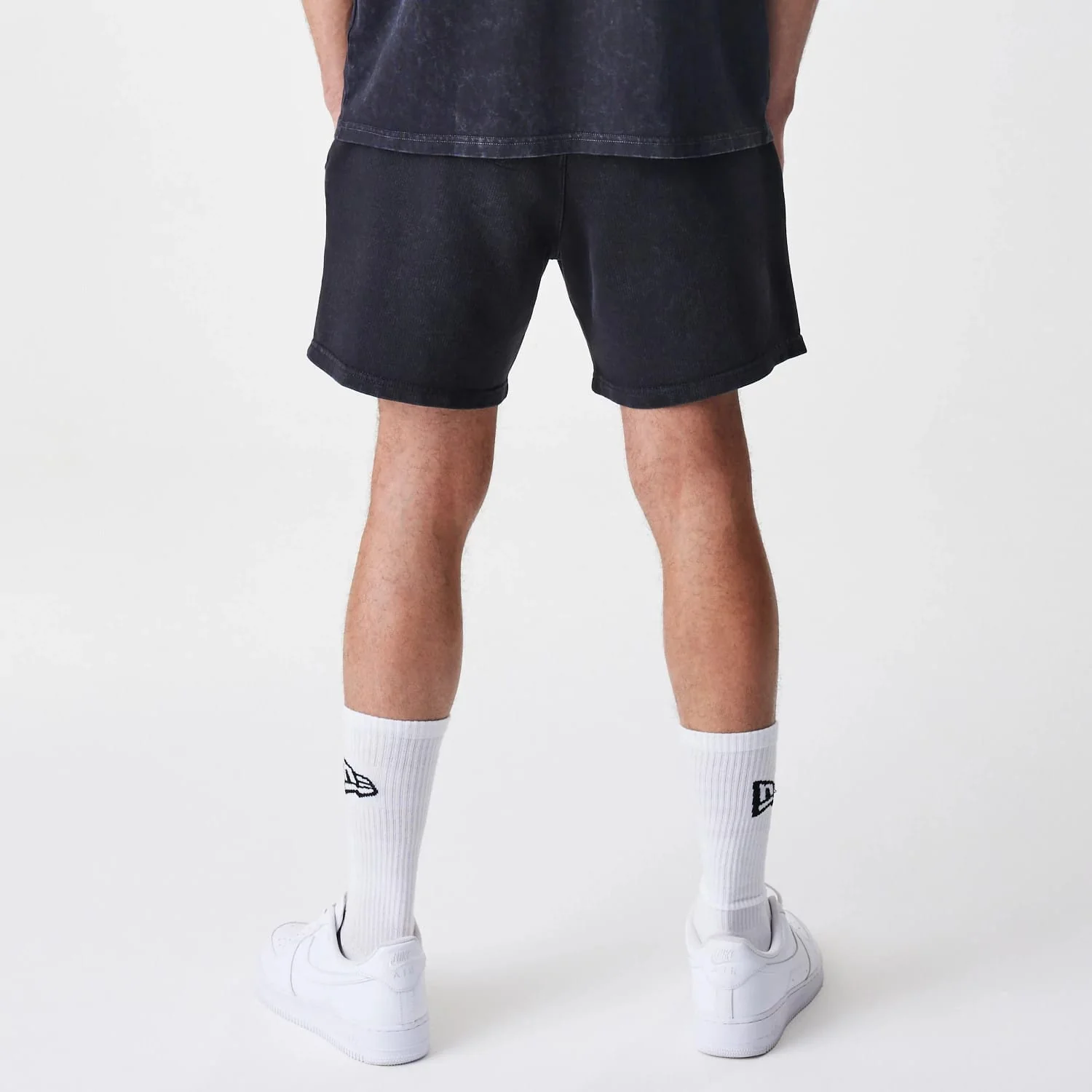 McLaren Racing Washed Black Shorts - Image 2