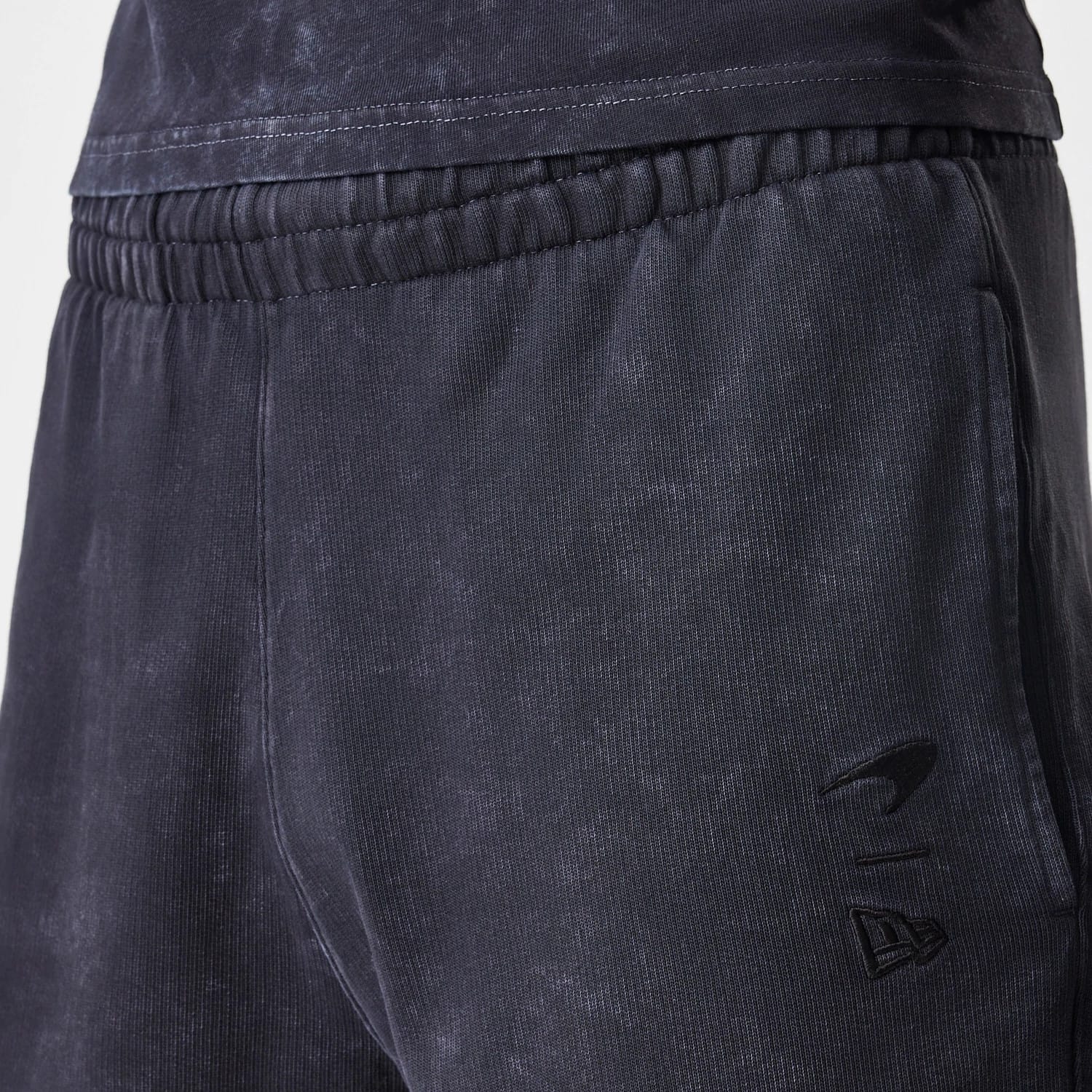 McLaren Racing Washed Black Shorts - Image 5