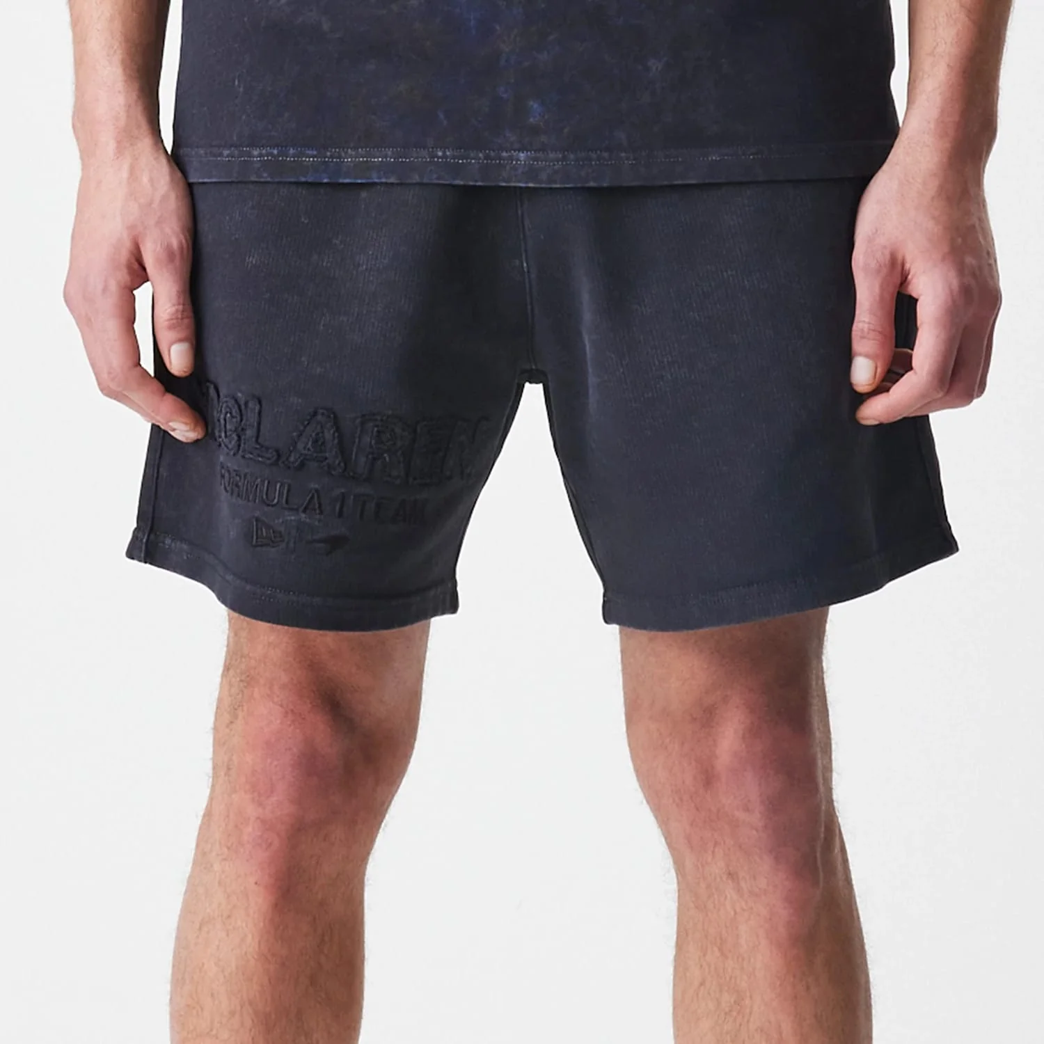 McLaren Racing Washed Black Shorts - Image 6