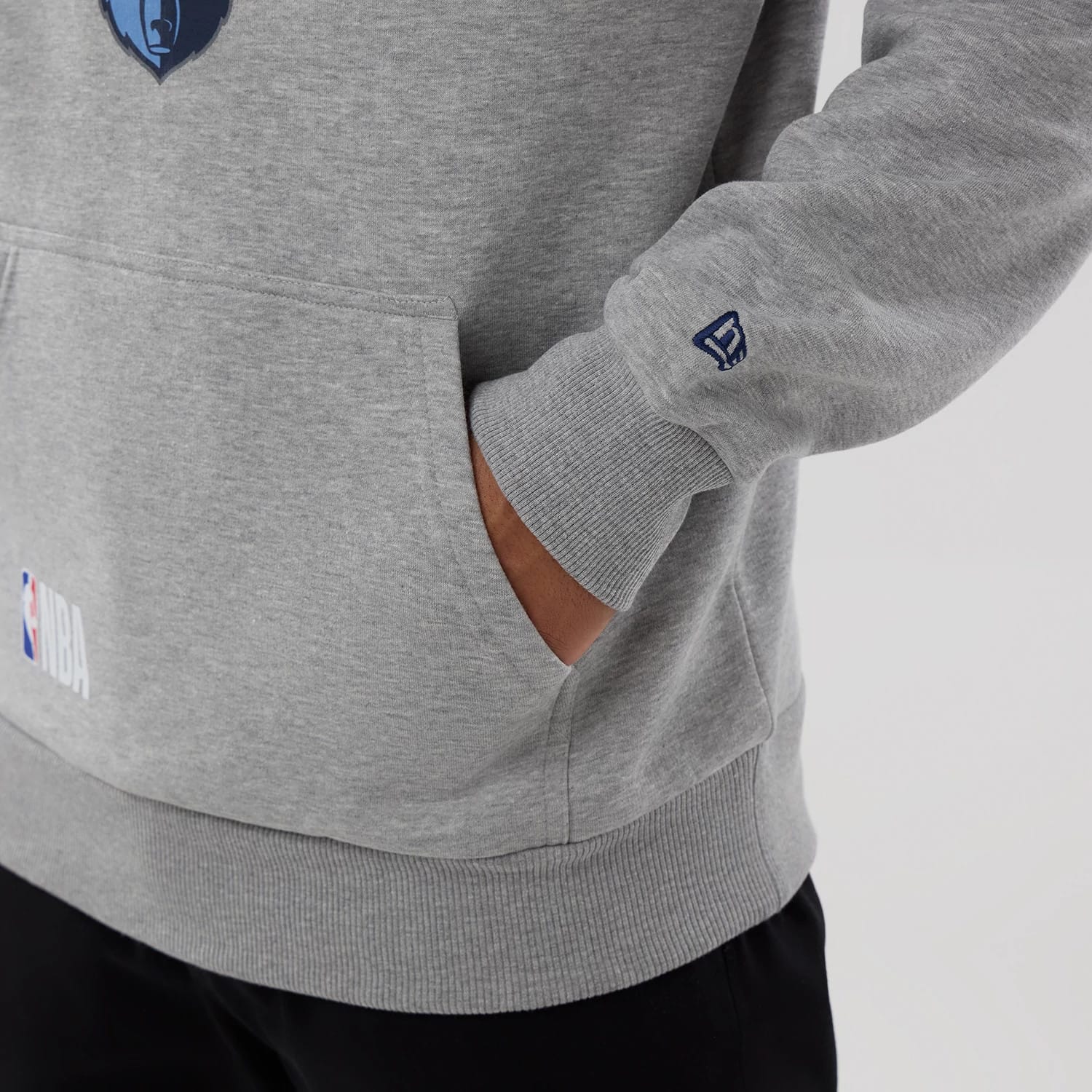 Memphis Grizzlies NBA Berlin Game 2026 Grey Pullover Hoodie - Image 6