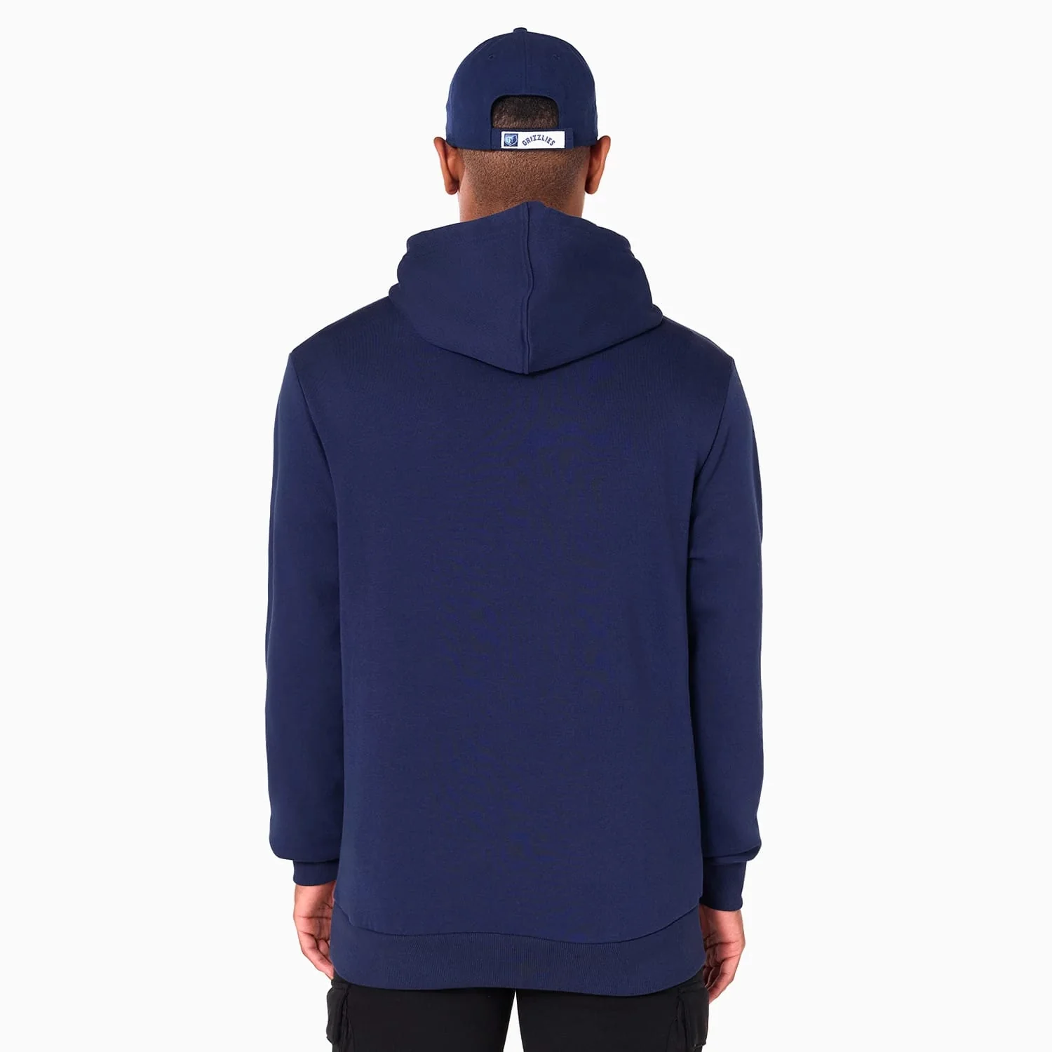 Memphis Grizzlies NBA Navy Pullover Hoodie - Image 7