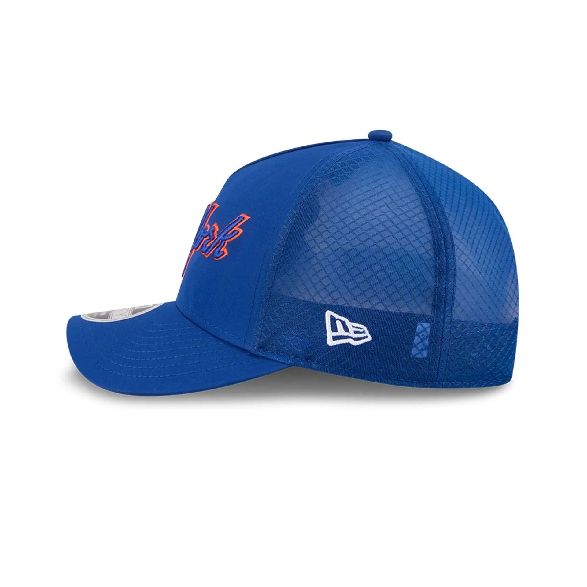 Mets MLB Batting Practice 2026 Blue 9FORTY M-Crown A-Frame Adjustable Cap - Image 5