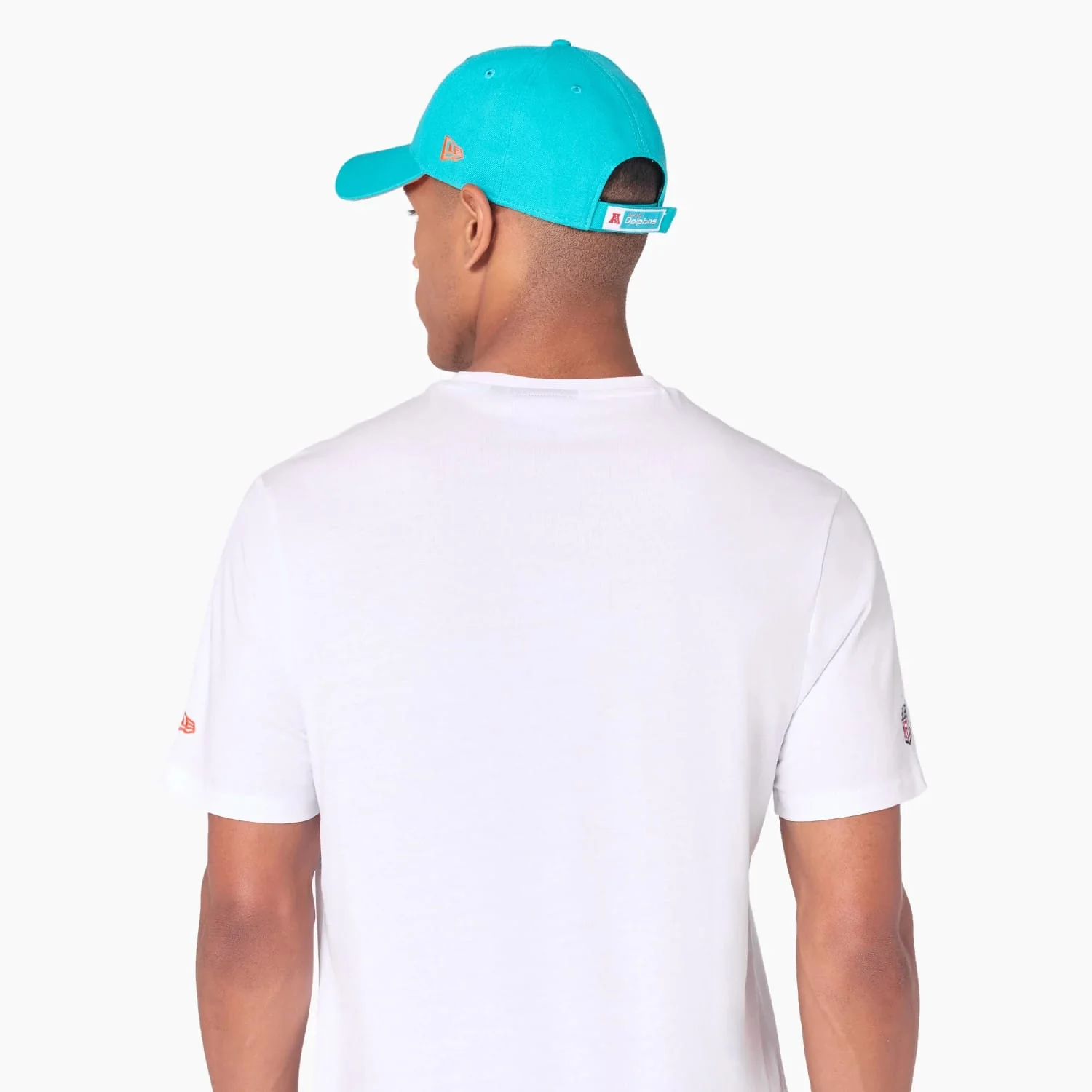 Miami Dolphins NFL White T-Shirt - Image 6