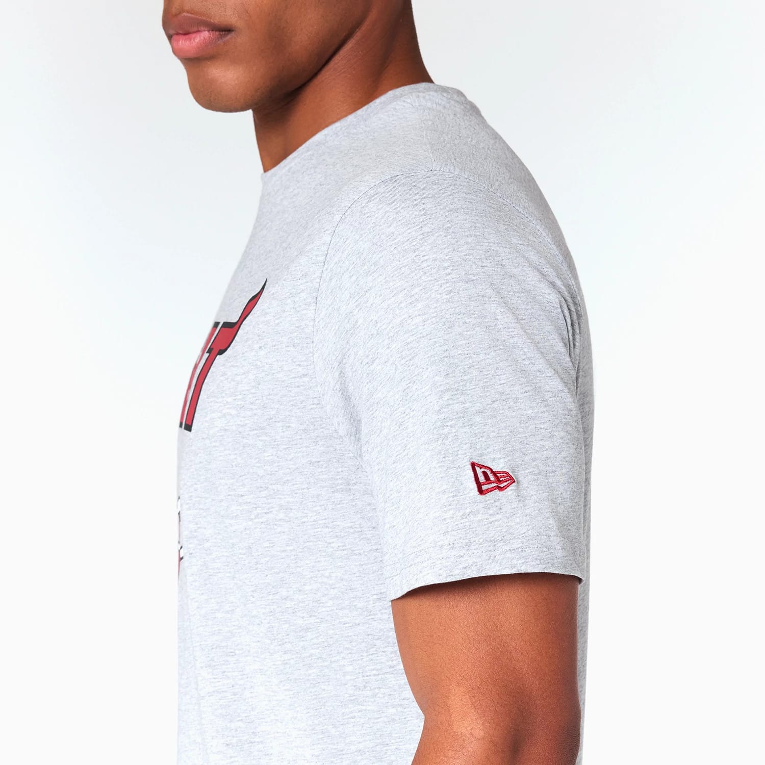 Miami Heat NBA Grey T-Shirt - Image 4