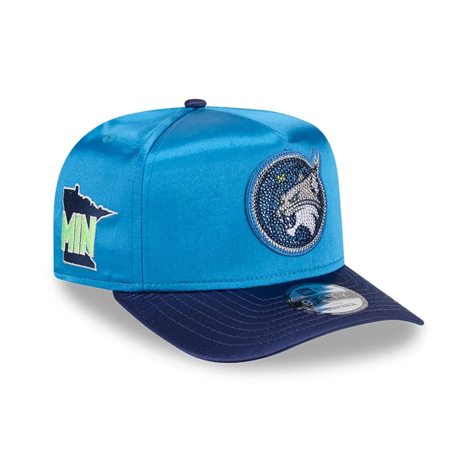 Minnesota Lynx WNBA Draft 2026 Blue 9FIFTY A-Frame Snapback Adjustable Cap
