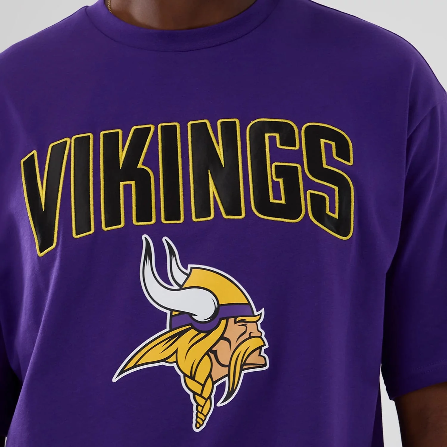 Minnesota Vikings NFL International Series Games 2025 Purple Premium T-Shirt - Image 3