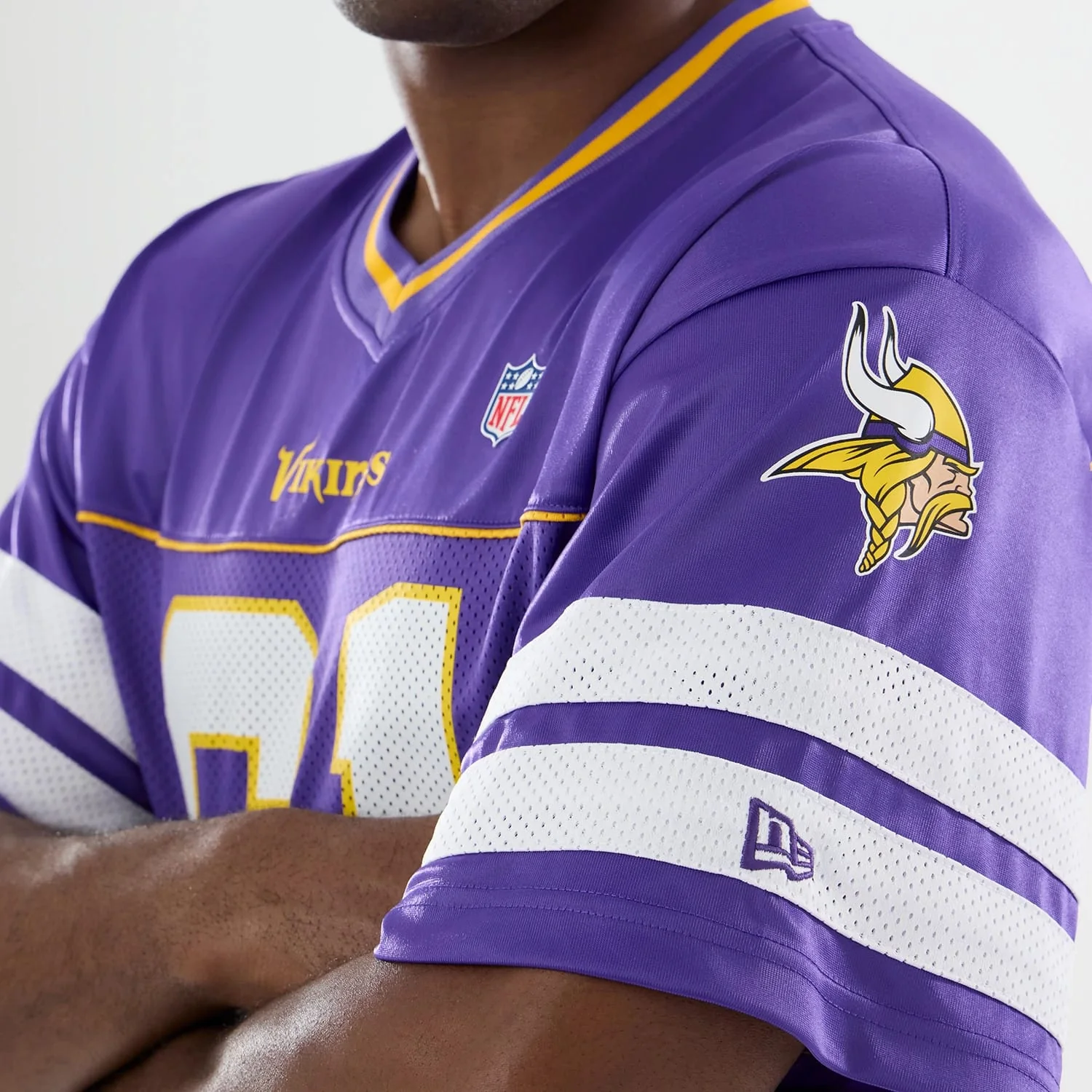 Minnesota Vikings NFL Purple Mesh Jersey - Image 3