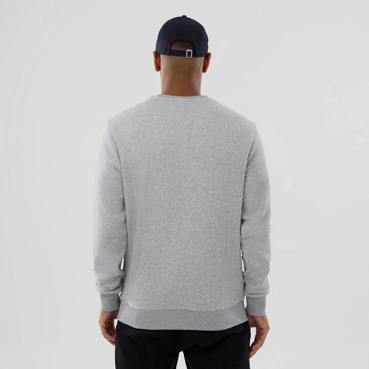 MLB Generic Logo Grey Crew Neck Sweater - Image 2