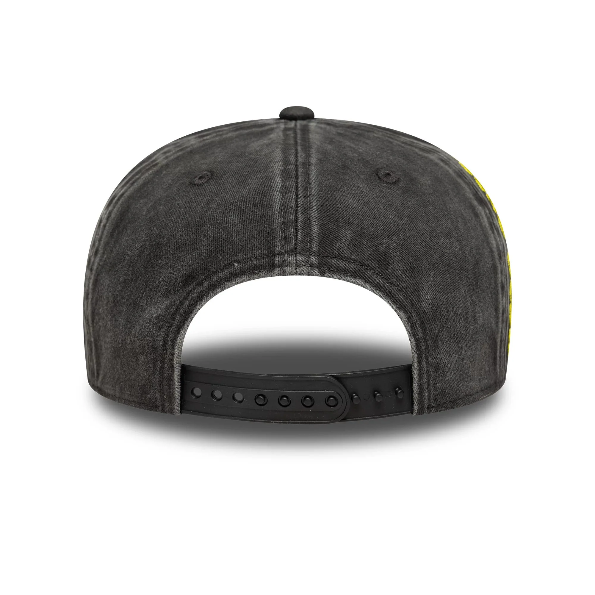 Moto Guzzi Washed Black 9SEVENTY Stretch Snap Cap - Image 4
