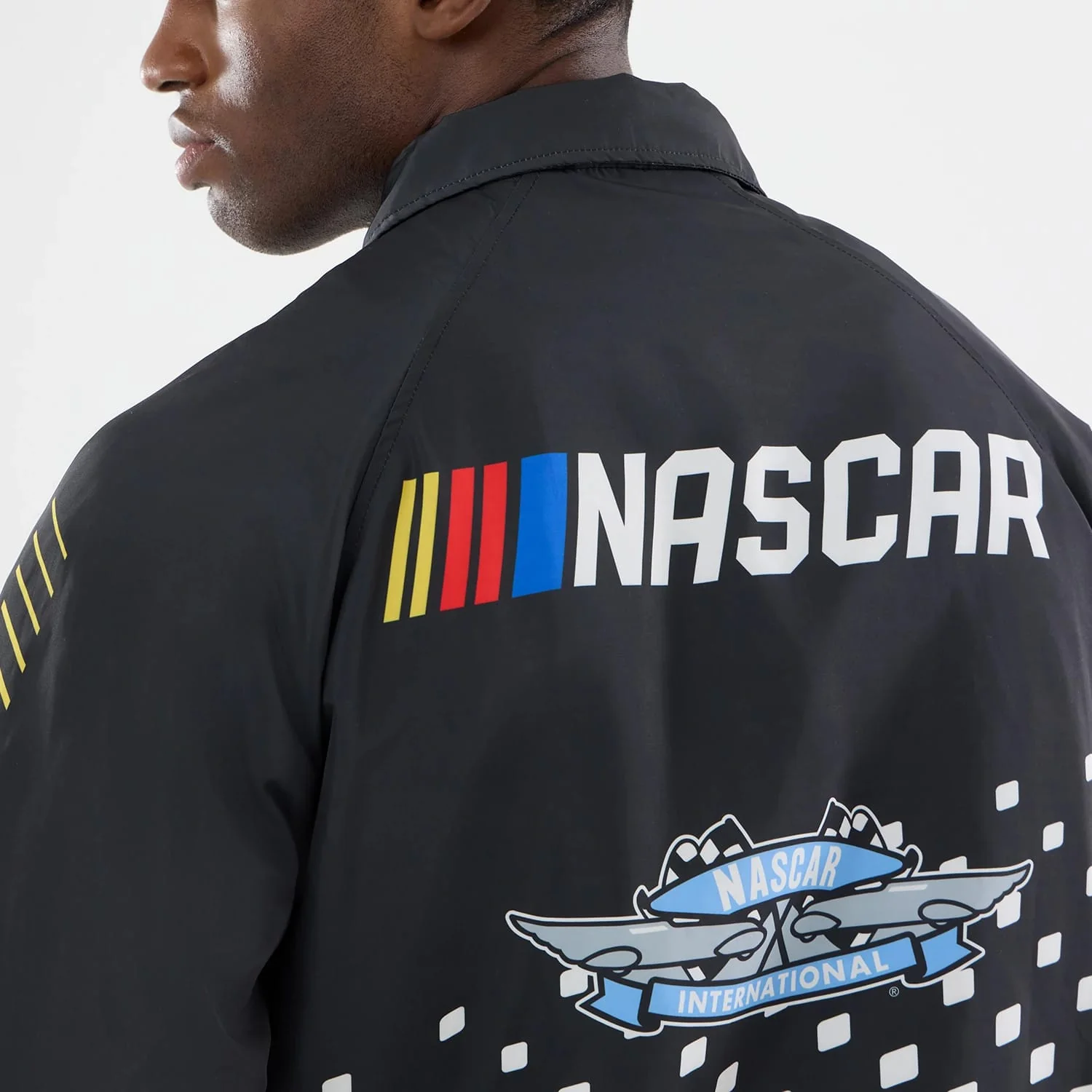 Nascar Logo Black Jacket - Image 4
