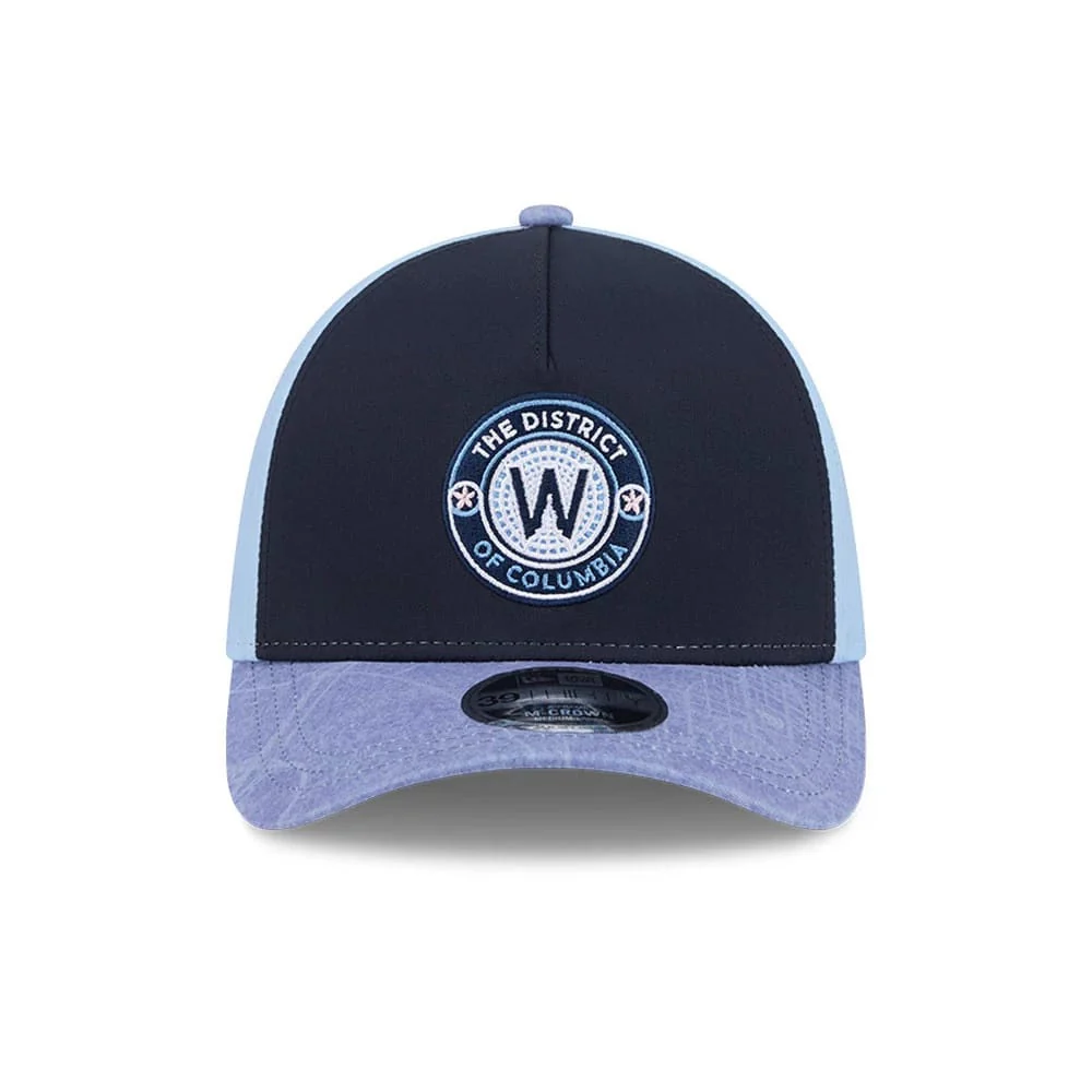 Nationals MLB City Connect Navy 39THIRTY M-Crown A-Frame Stretch Fit Cap - Image 3