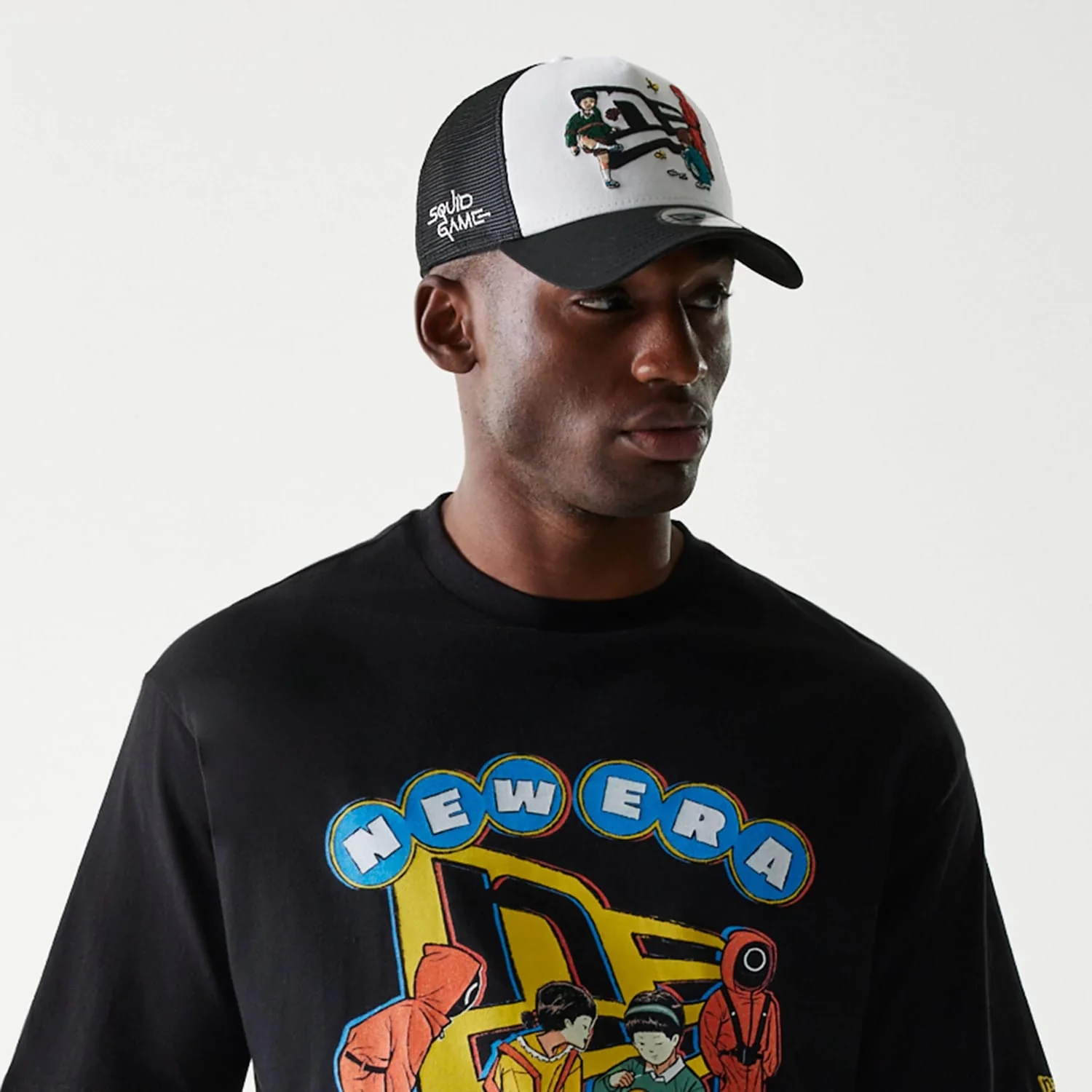 Netflix Squid Game Black Oversized T-Shirt - Image 7