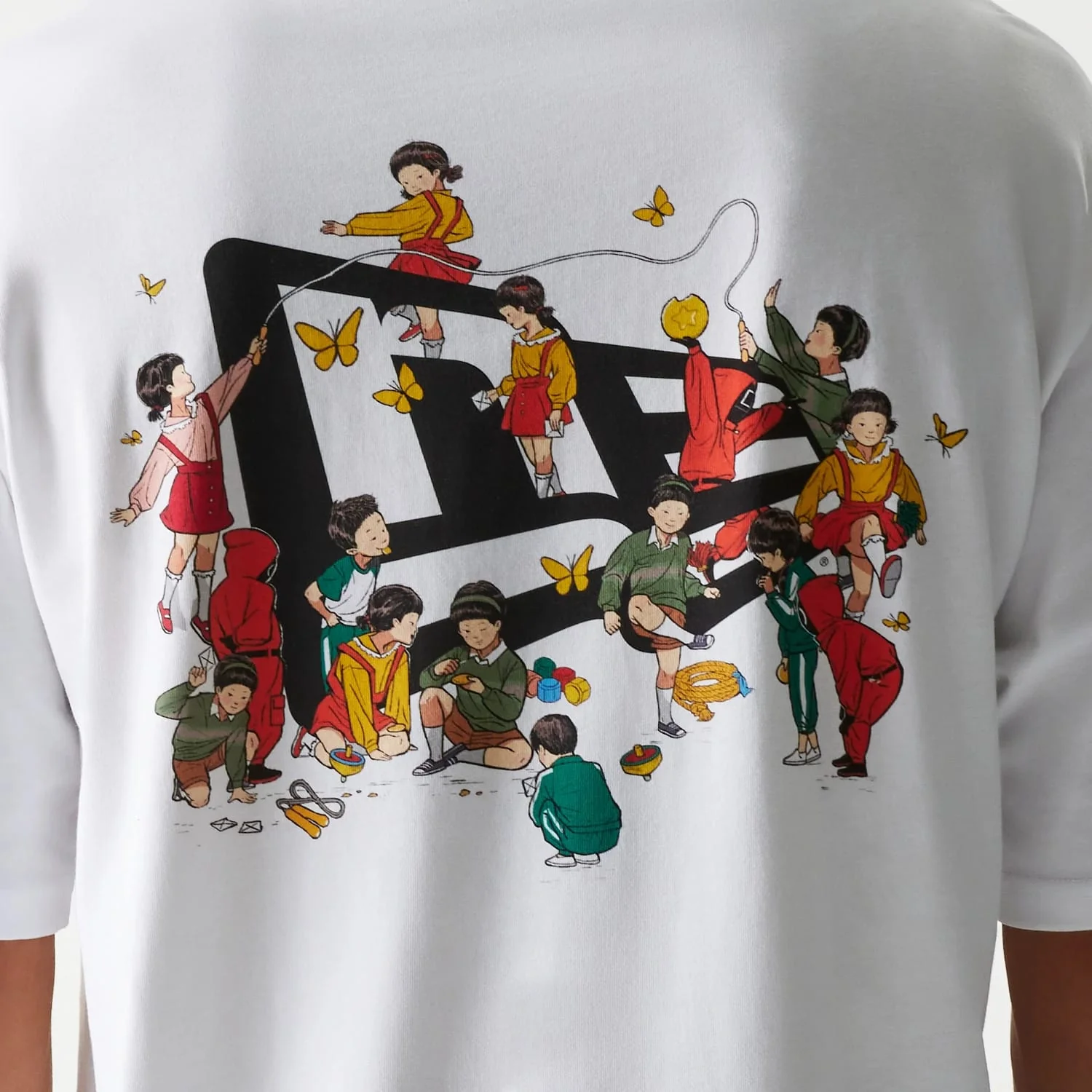 Netflix Squid Game White Oversized T-Shirt - Image 4