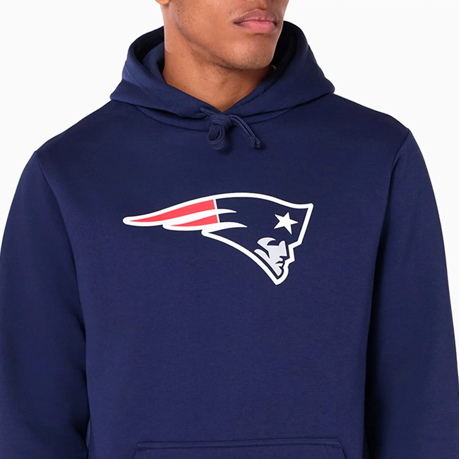 New England Patriots NFL Navy Pullover Hoodie - Image 2