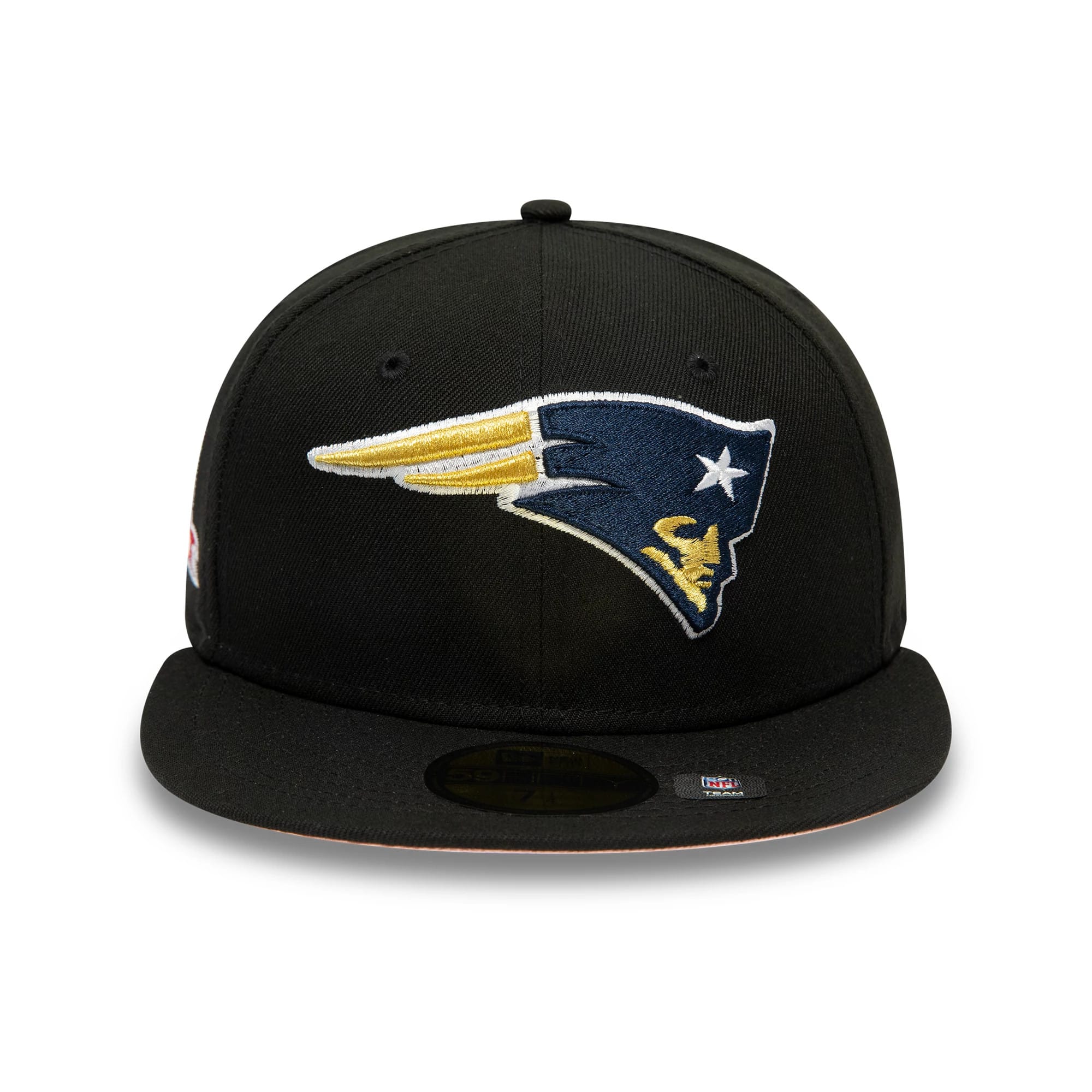 New England Patriots NFL Rivals Black 59FIFTY Fitted Cap - Image 3