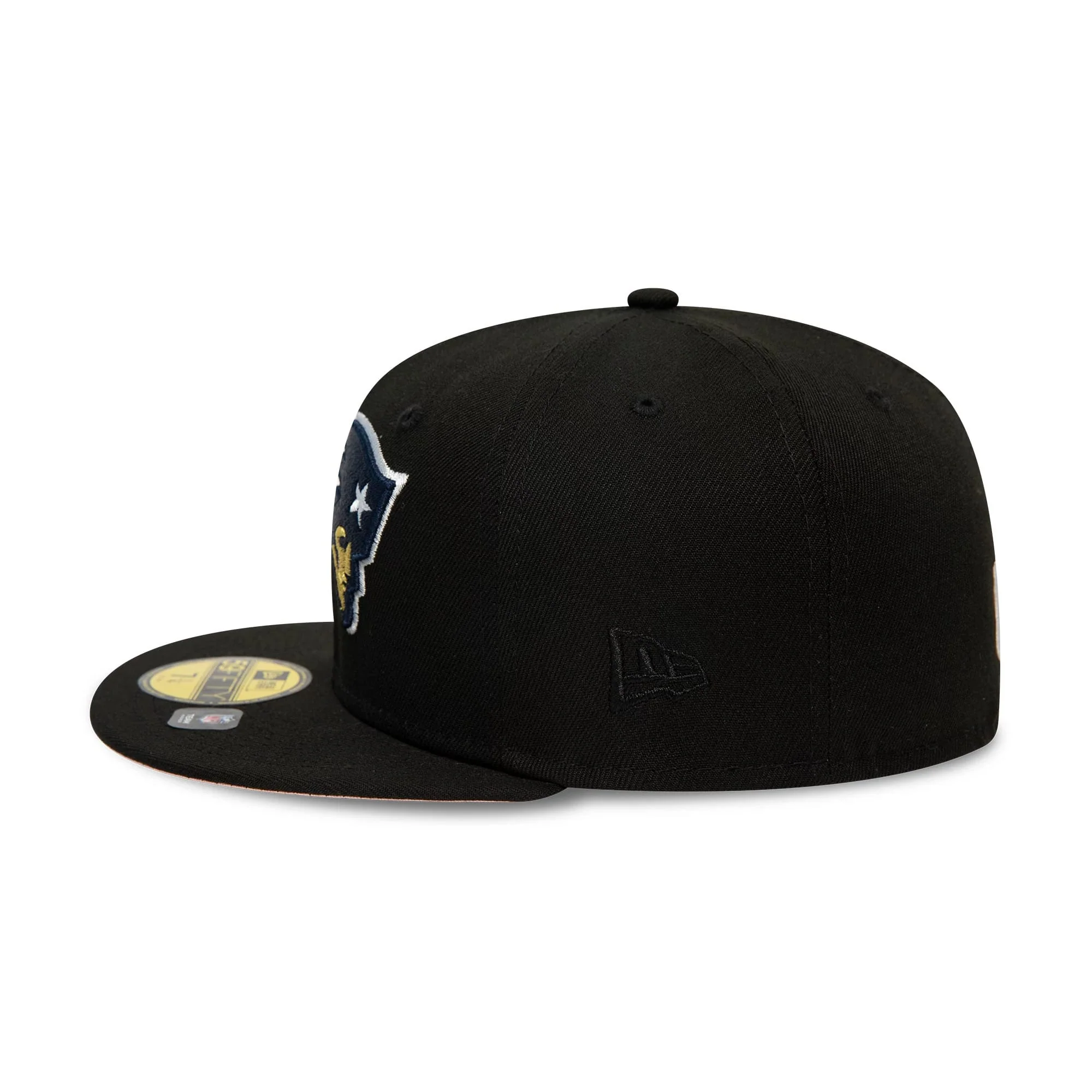New England Patriots NFL Rivals Black 59FIFTY Fitted Cap - Image 7