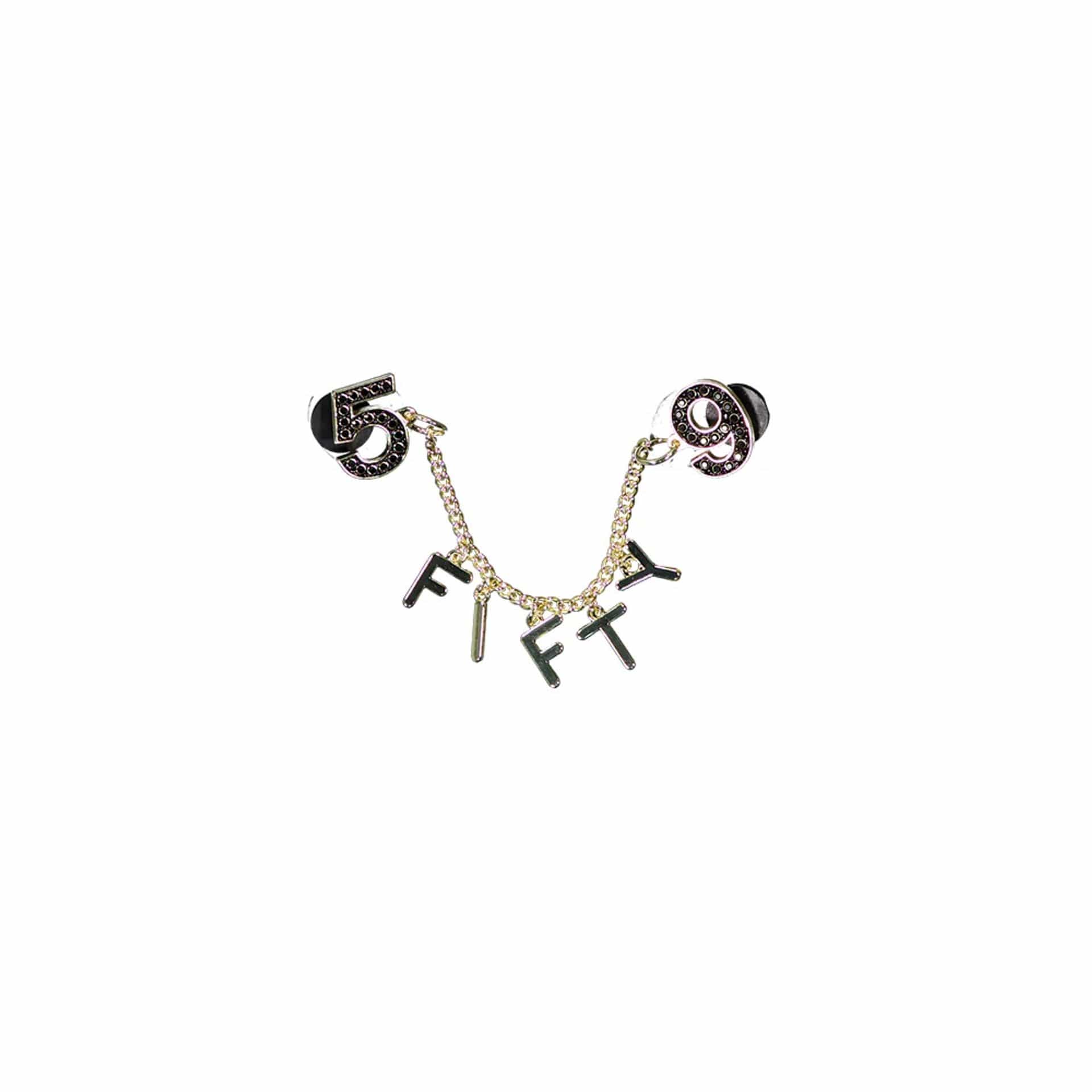 New Era 59FIFTY Day Chain Black Pin Badge