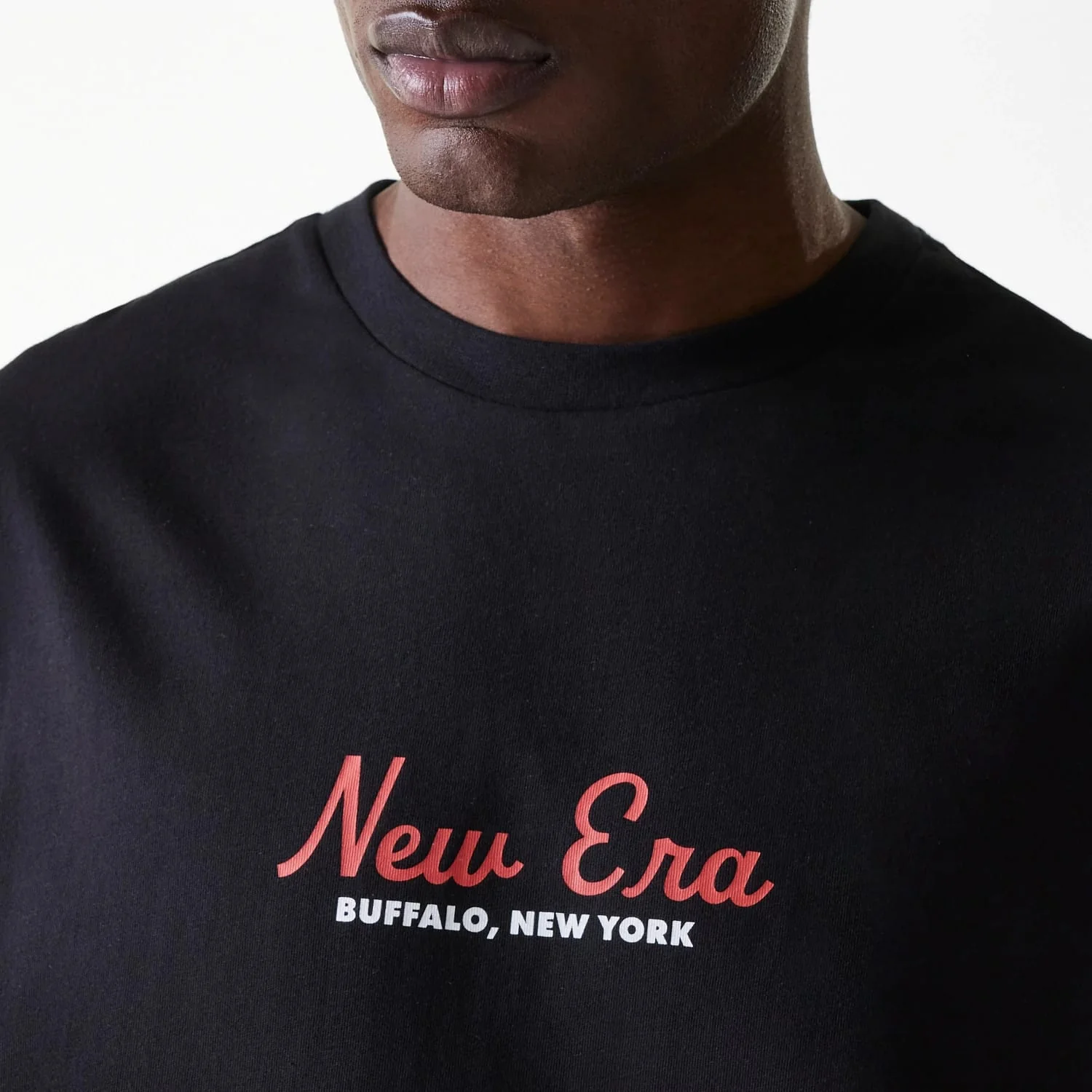 New Era Animal Graphic Black Oversized T-Shirt - Image 4