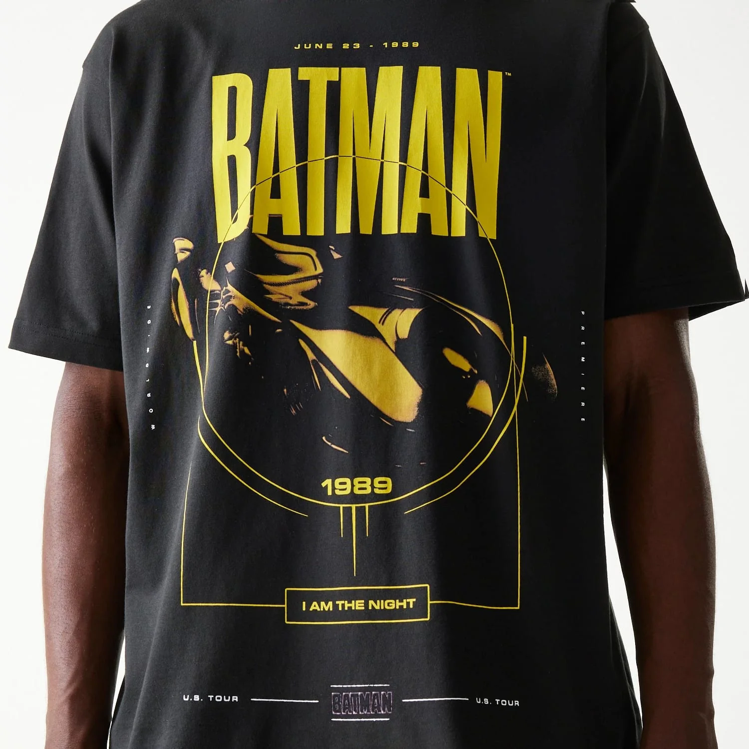 New Era Batman Batmobile Black T-Shirt - Image 4
