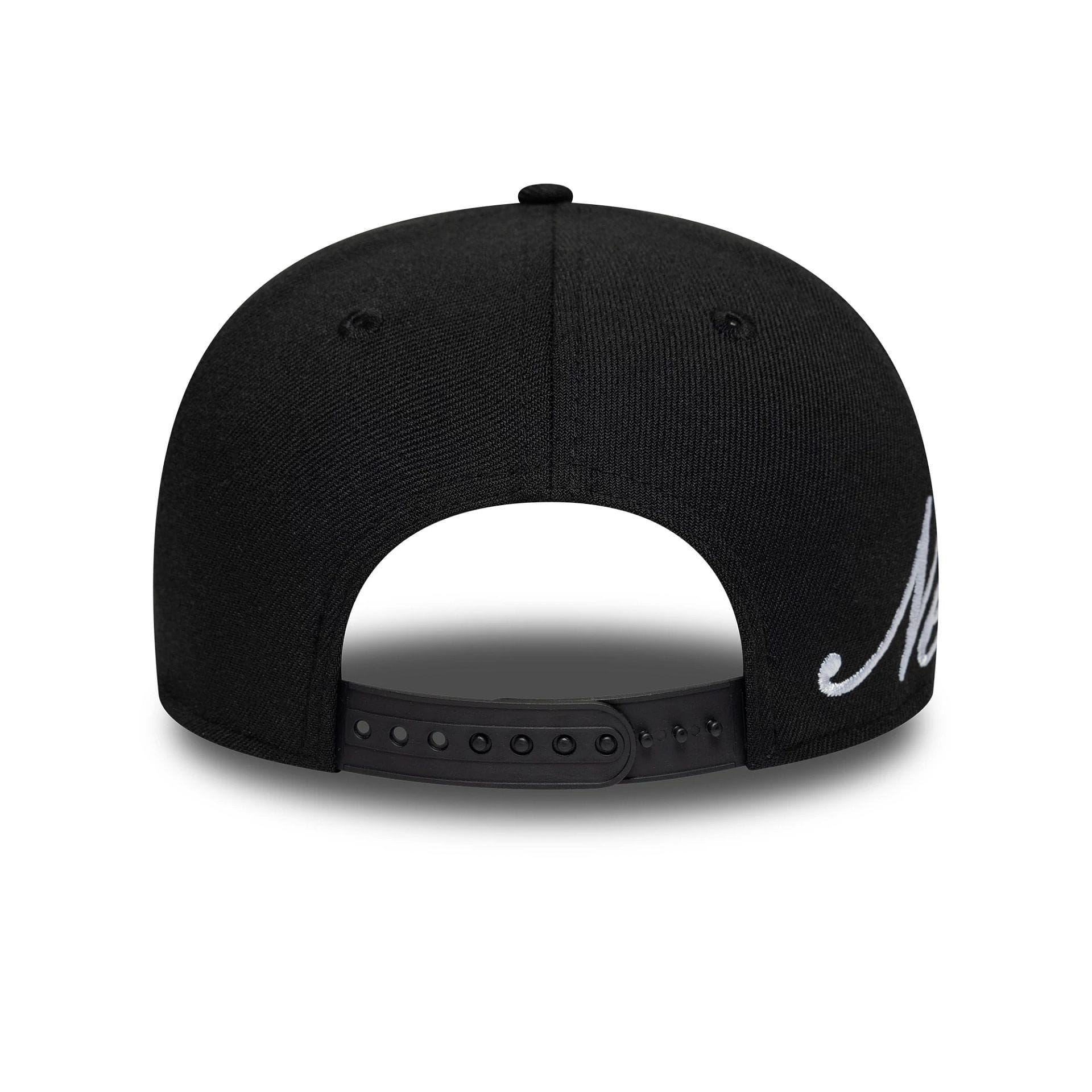 New Era Big Script Black 9SEVENTY Stretch Snap Adjustable Cap - Image 4