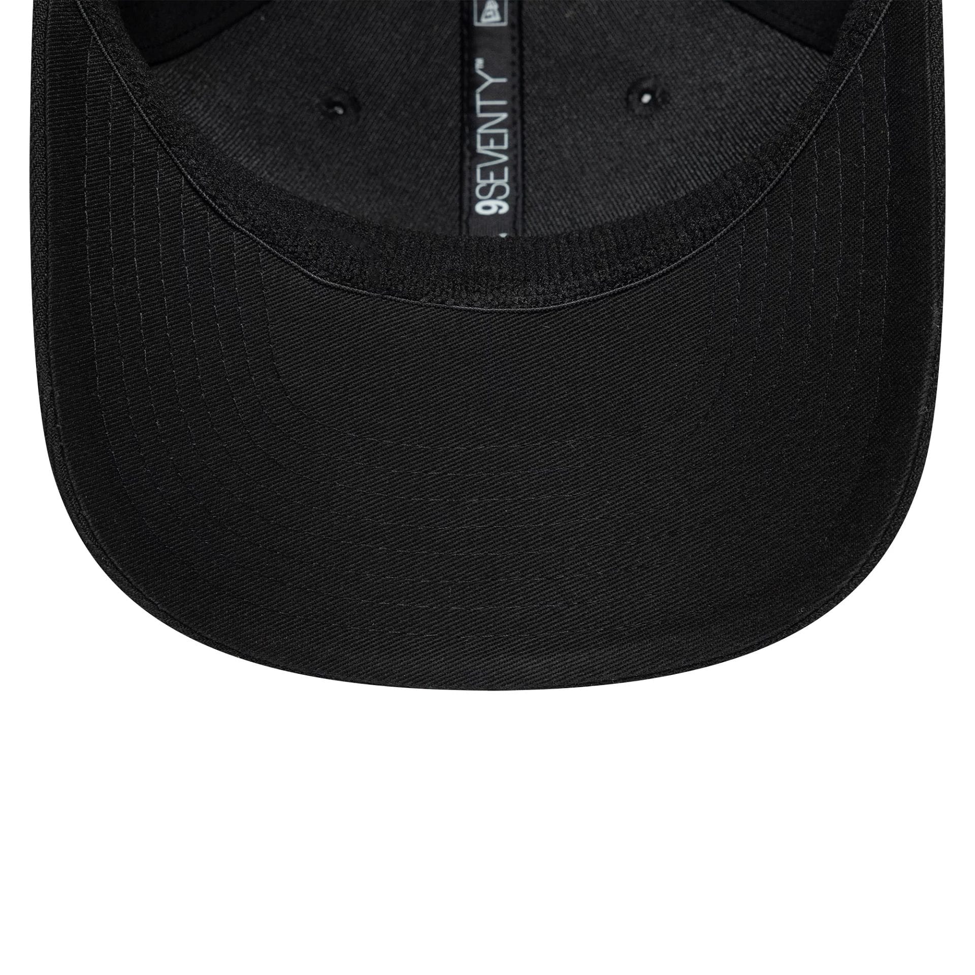 New Era Big Script Black 9SEVENTY Stretch Snap Adjustable Cap - Image 7