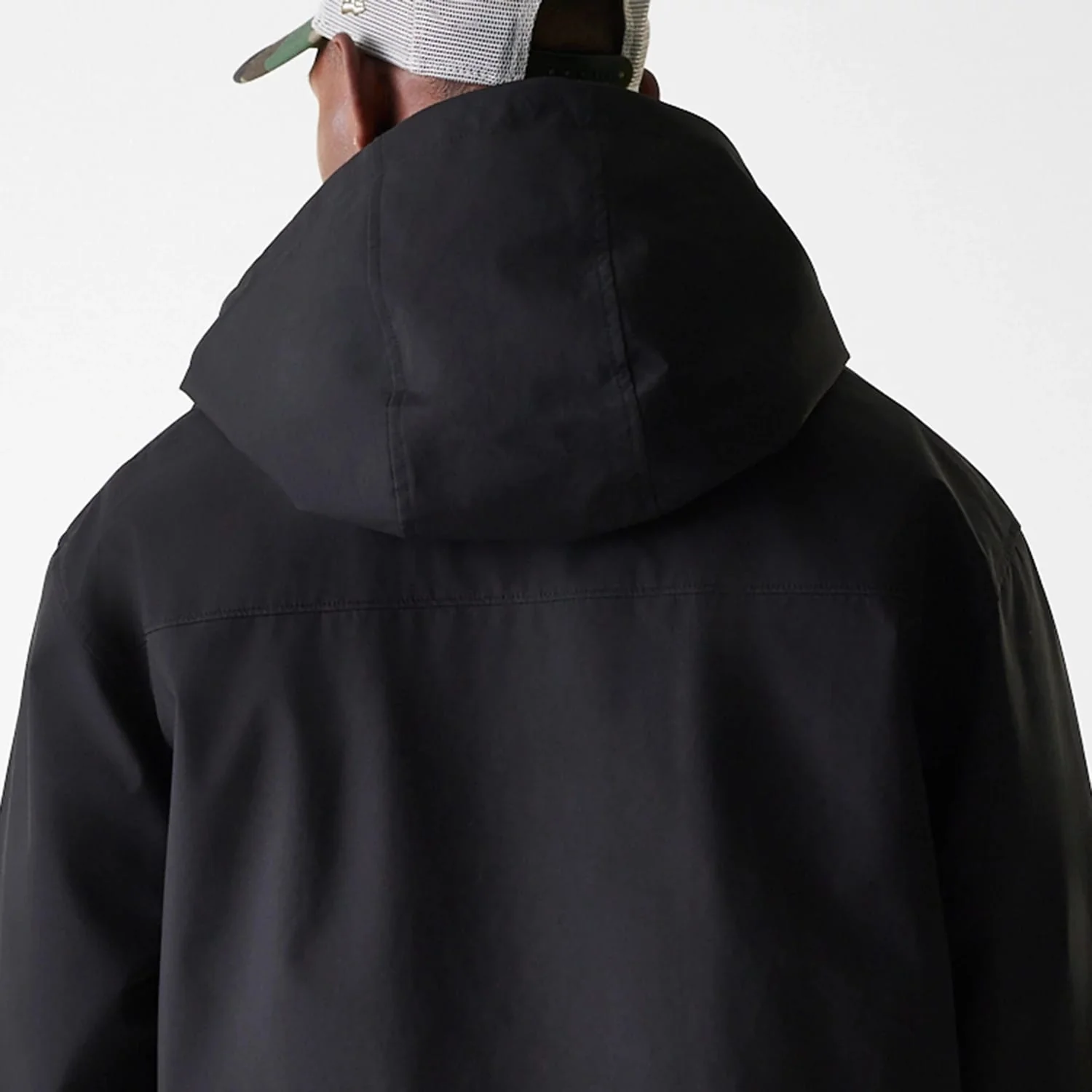 New Era Black Coach Jacket - Image 7