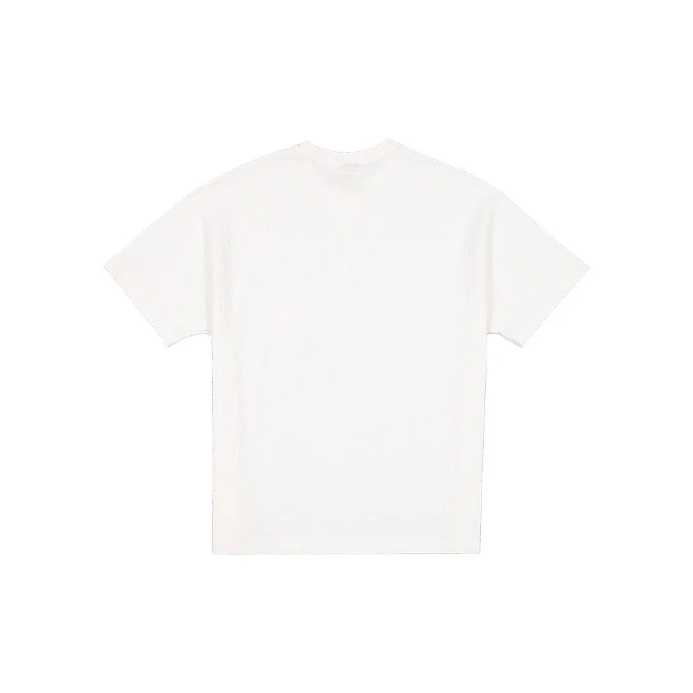 New Era Black Label Seersucker Cream T-Shirt - Image 2