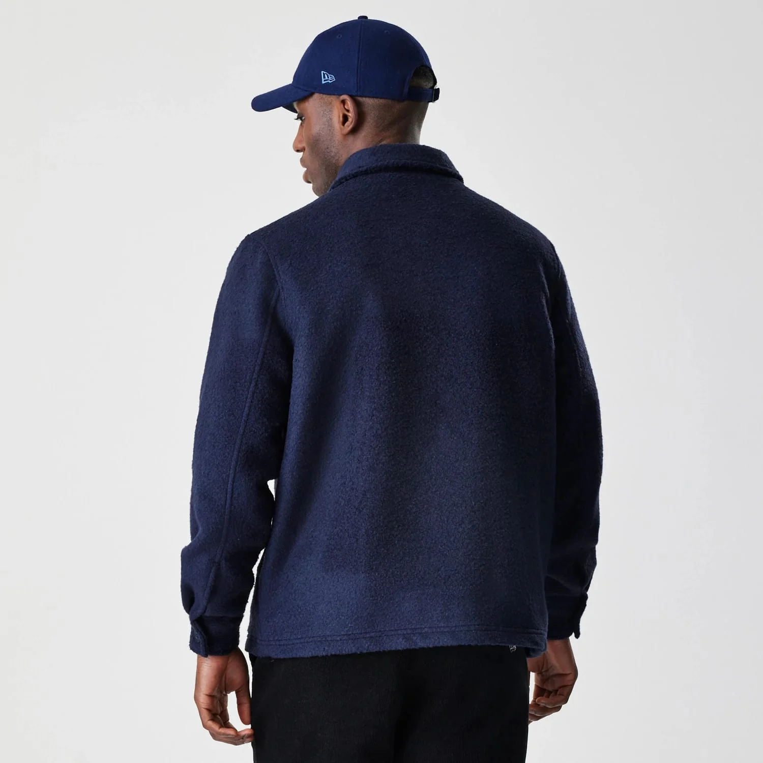 New Era Borg Navy Shacket - Image 2