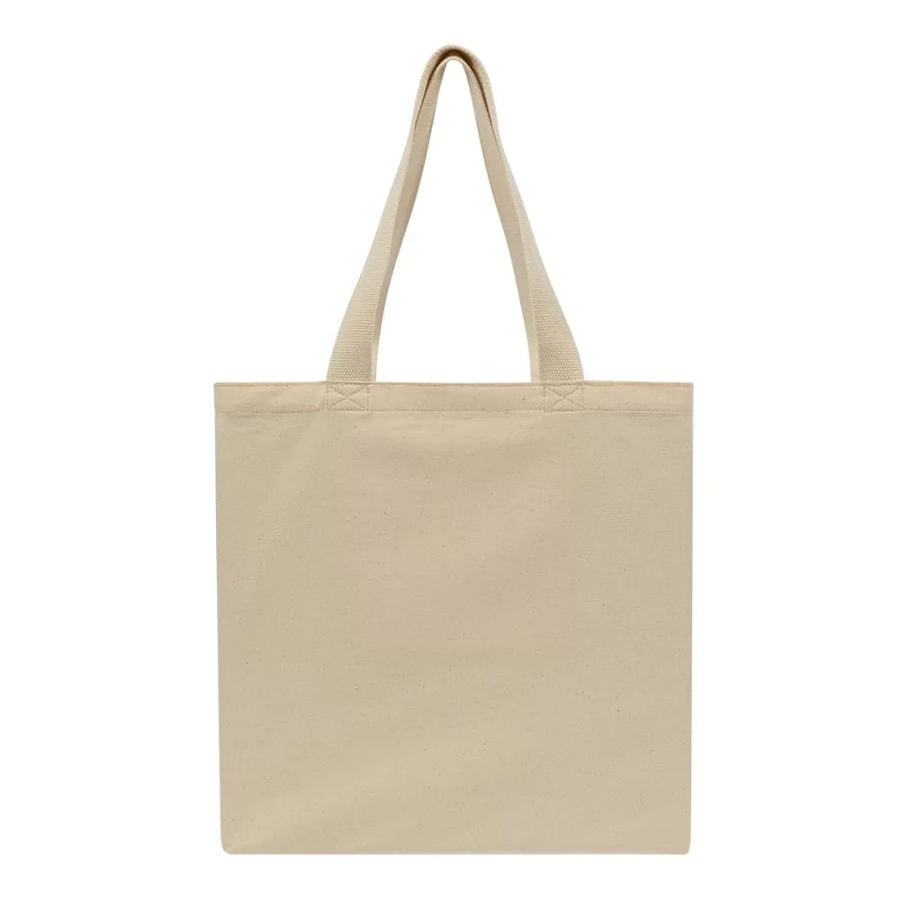 New Era Cap Carnaby Address Light Beige Canvas Tote Bag - Image 3