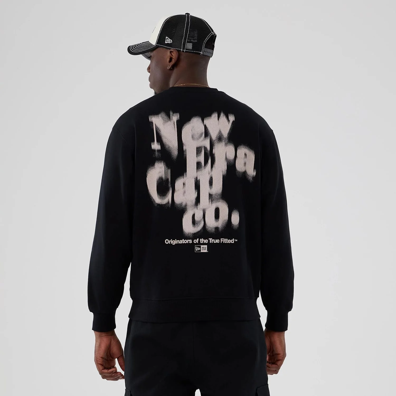 New Era Cap Company Black Crew Neck Sweater - Image 2
