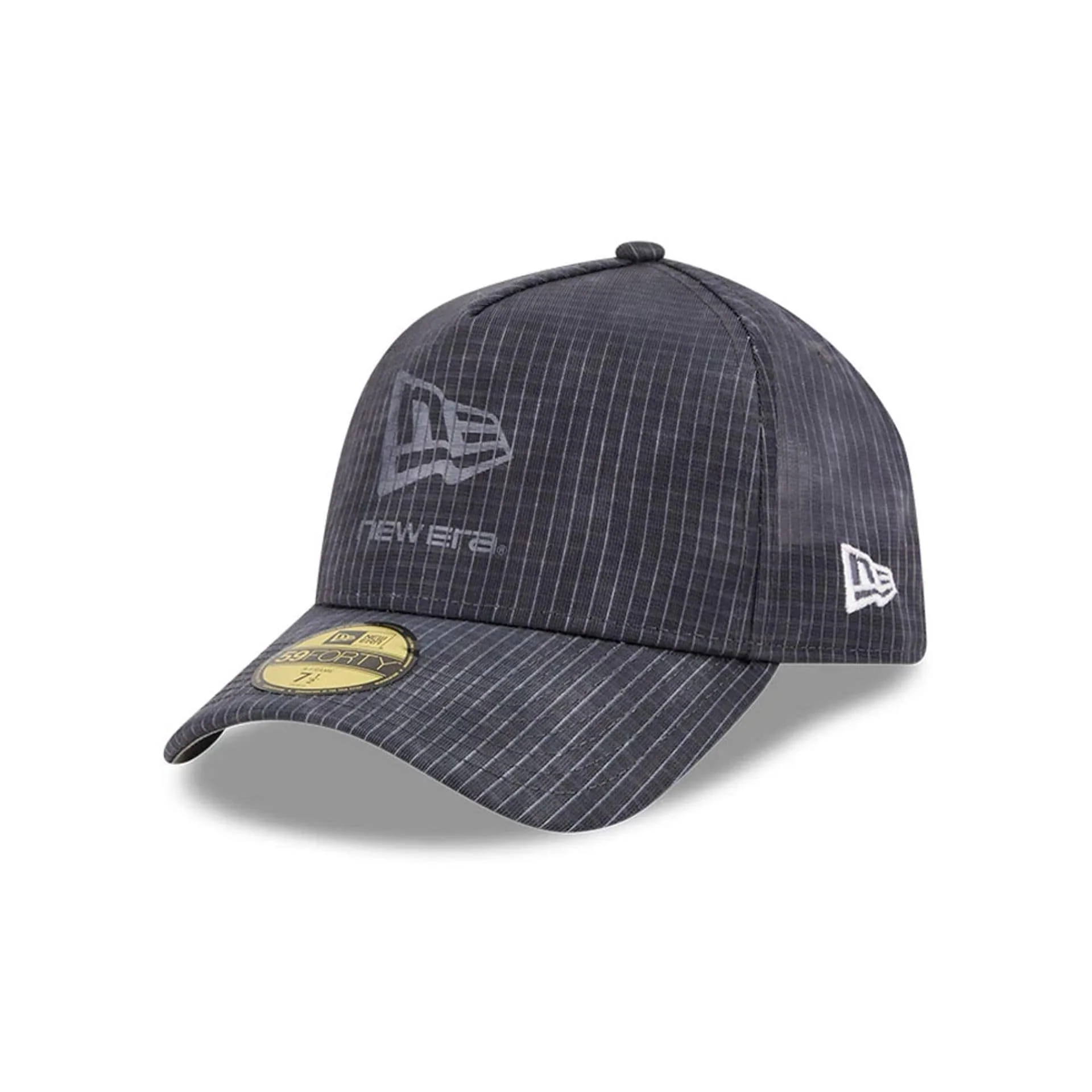 New Era Check Dark Grey 59FORTY A-Frame Fitted Cap