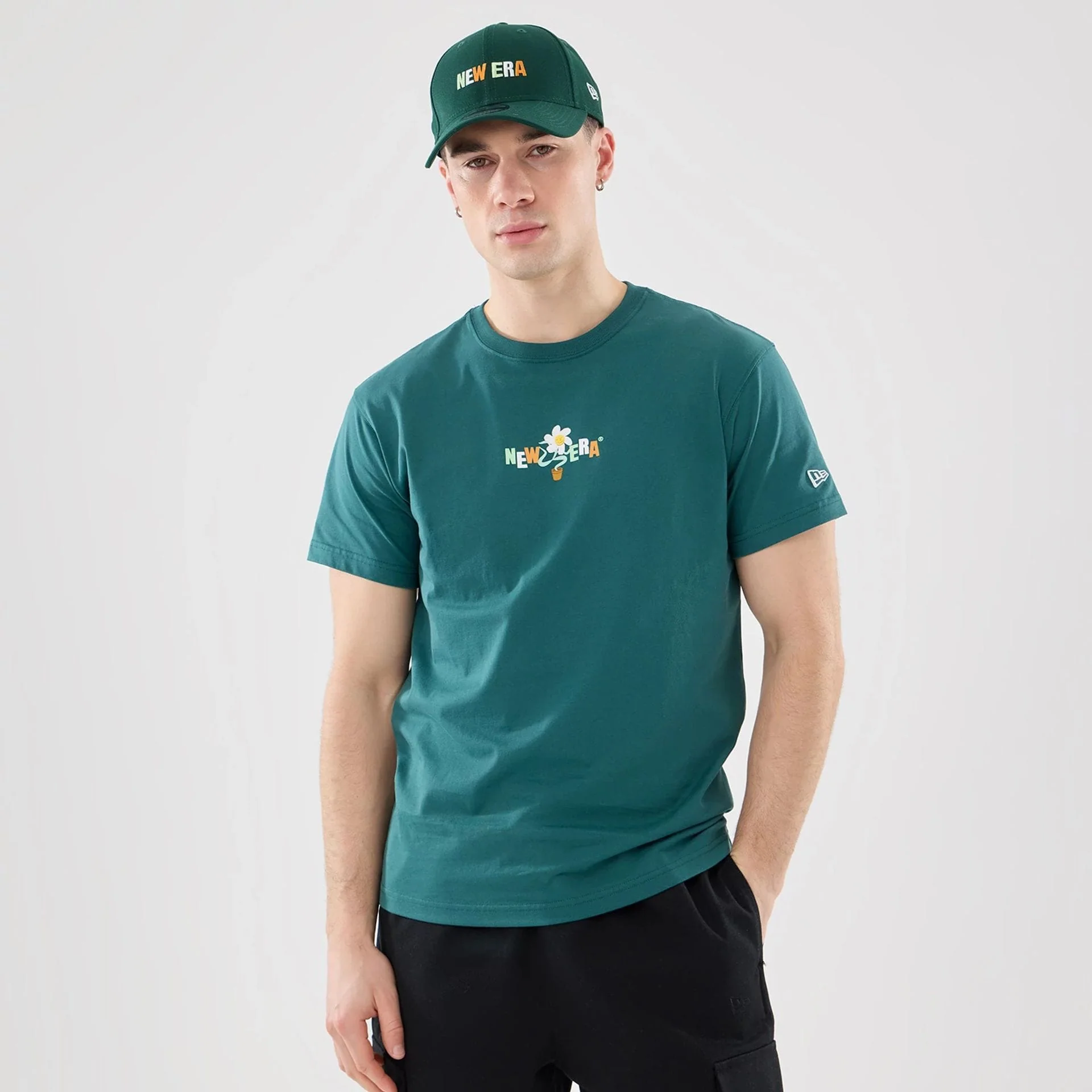 New Era Earth Day Dark Green T-Shirt