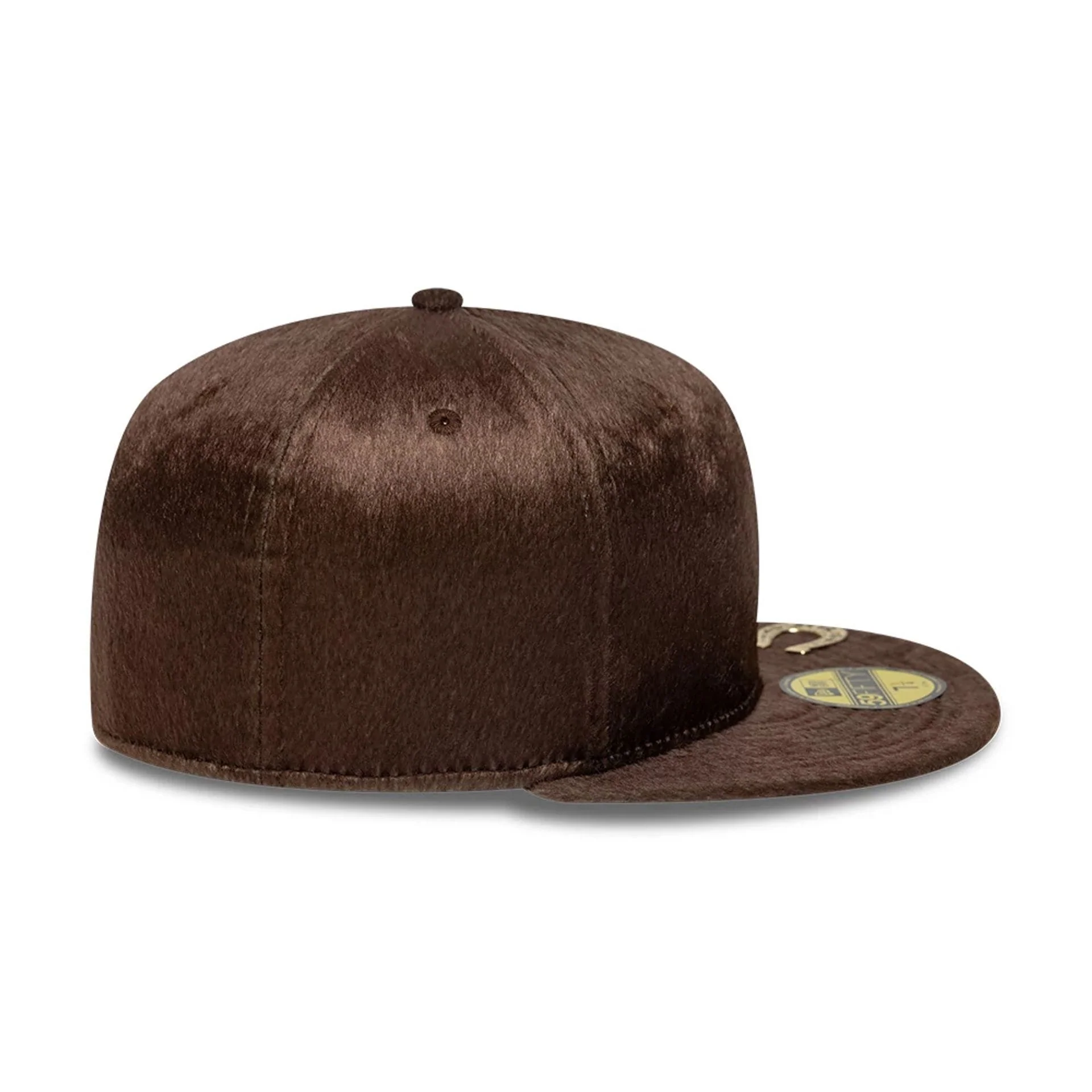 New Era Faux Pony Dark Brown 59FIFTY Fitted Cap - Image 6