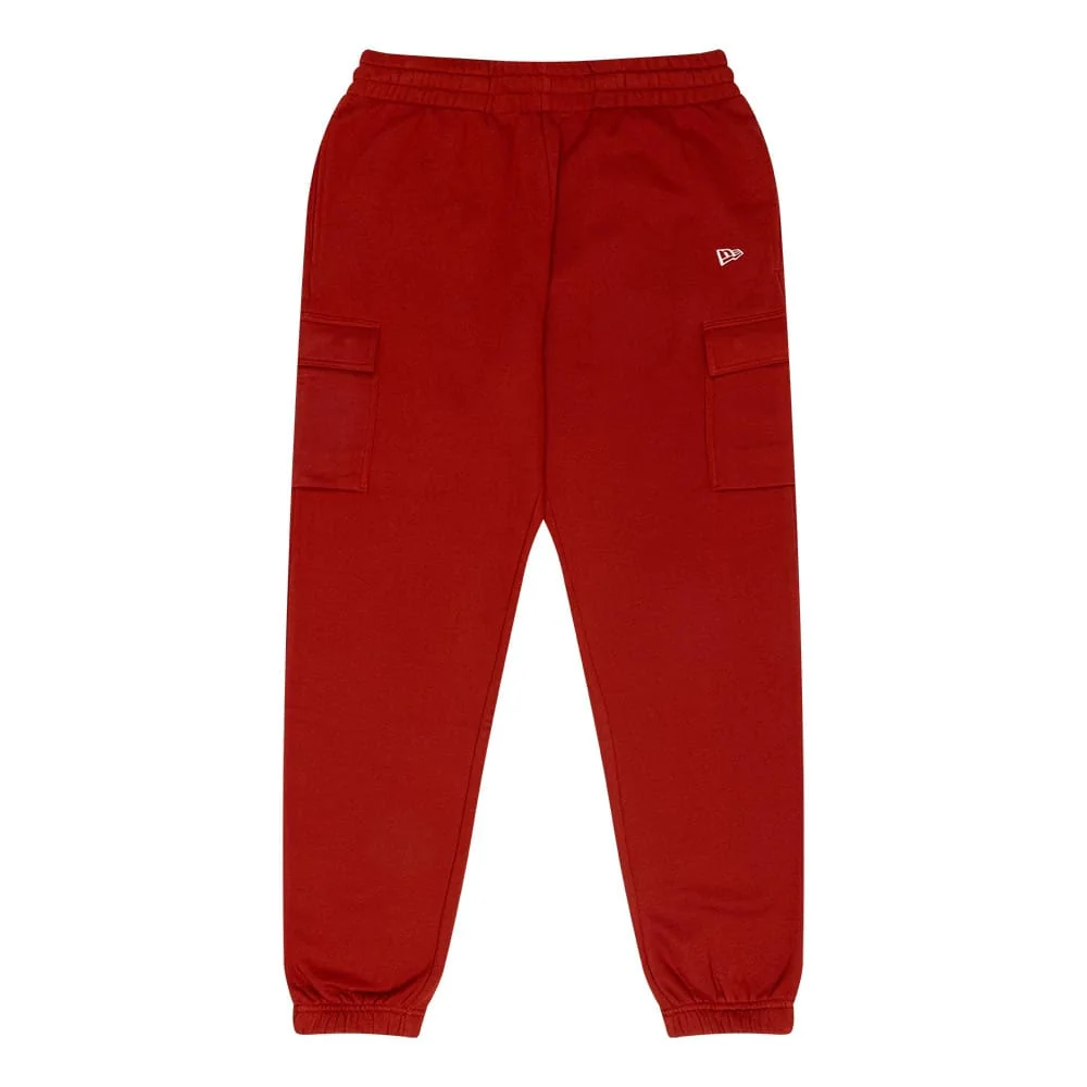 New Era Flag Dark Red Cargo Joggers